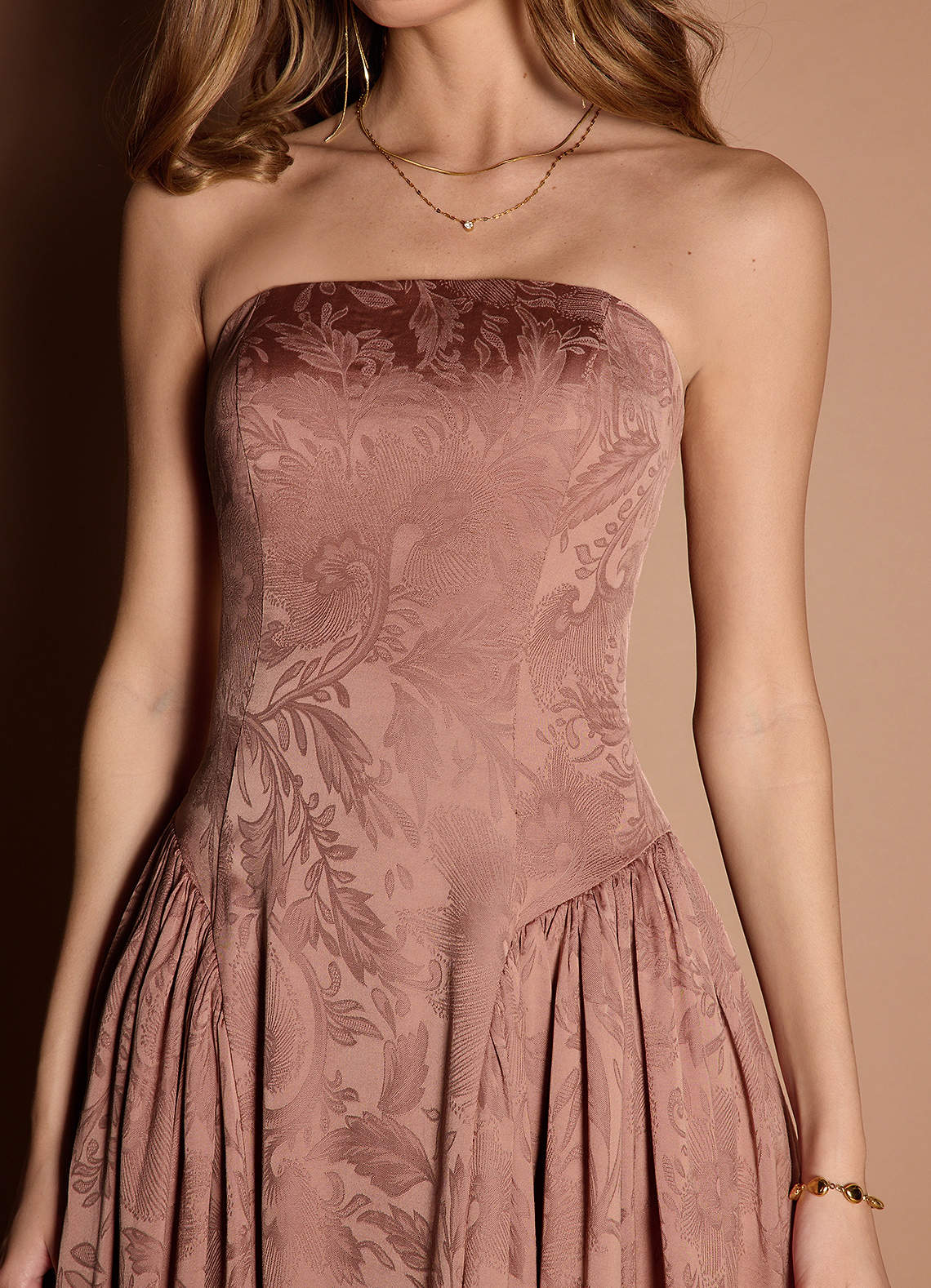 Milla Rosewood Maxi Dress Ready to Ship | Azazie