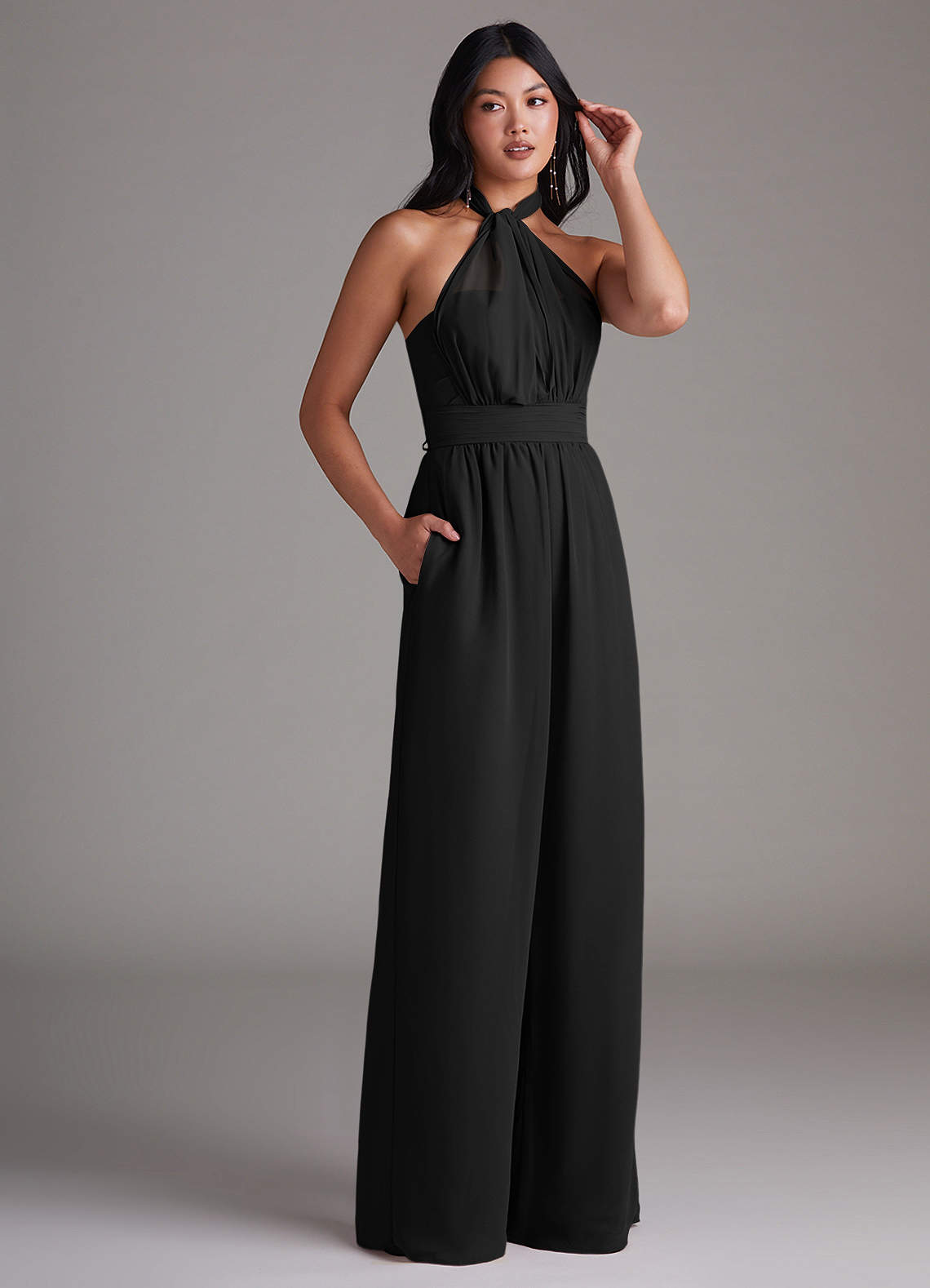 Azazie Lamara Black Bridesmaid Dresses | Azazie