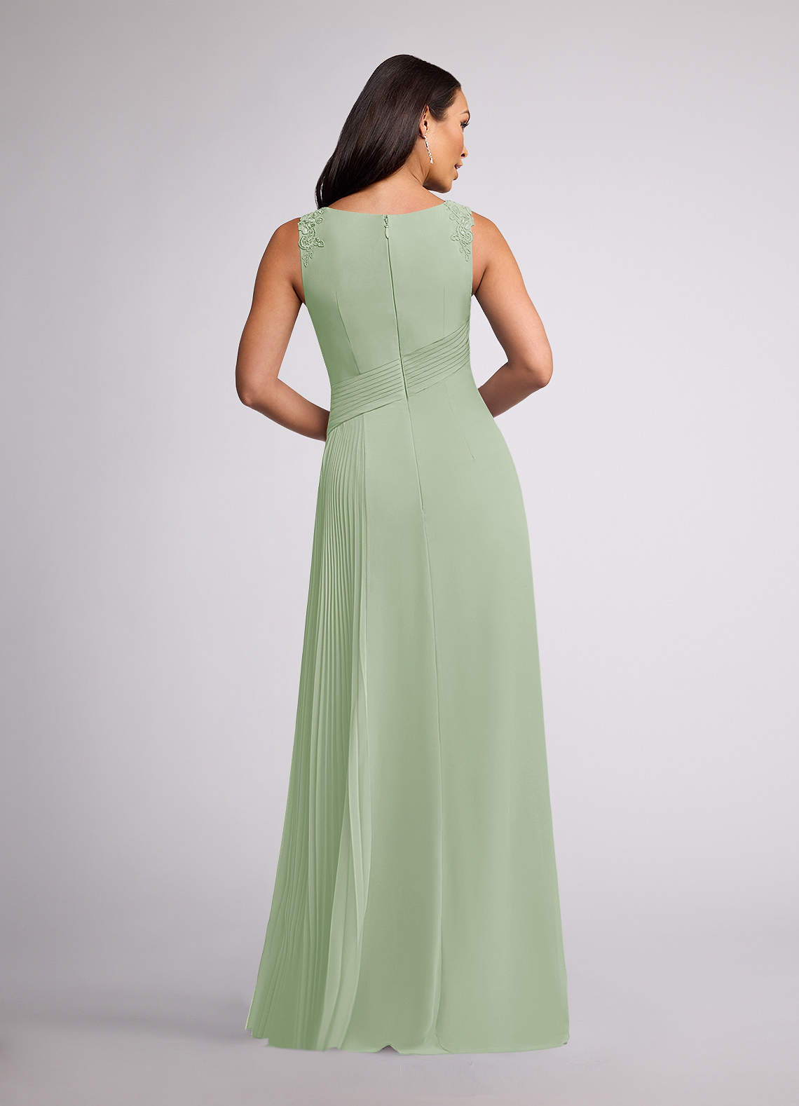 green emerald velvet dress Moonlight Valletta Dress main image 0