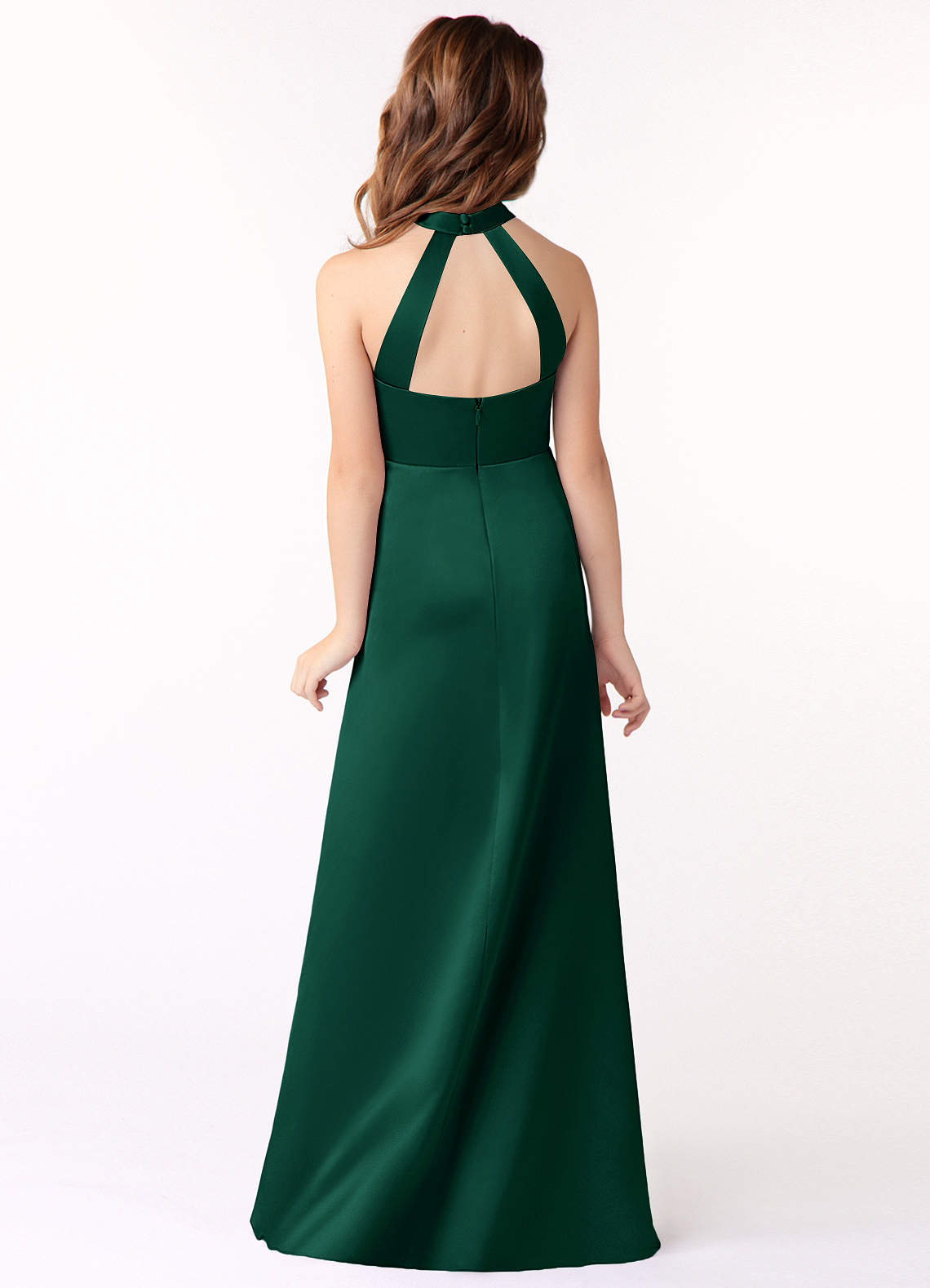 Azazie Laurel Junior Ready to Ship Bridesmaid Dress in Emerald | Azazie Azazie Laurel Junior Ready to Ship Bridesmaid Dress in Emerald | Azazie