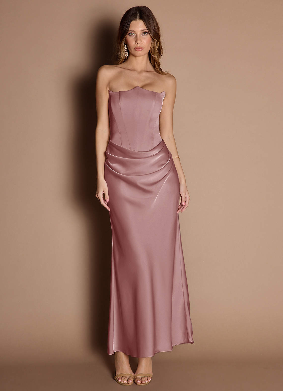Debby Light Pink Maxi Dress | Azazie Debby Light Pink Maxi Dress | Azazie