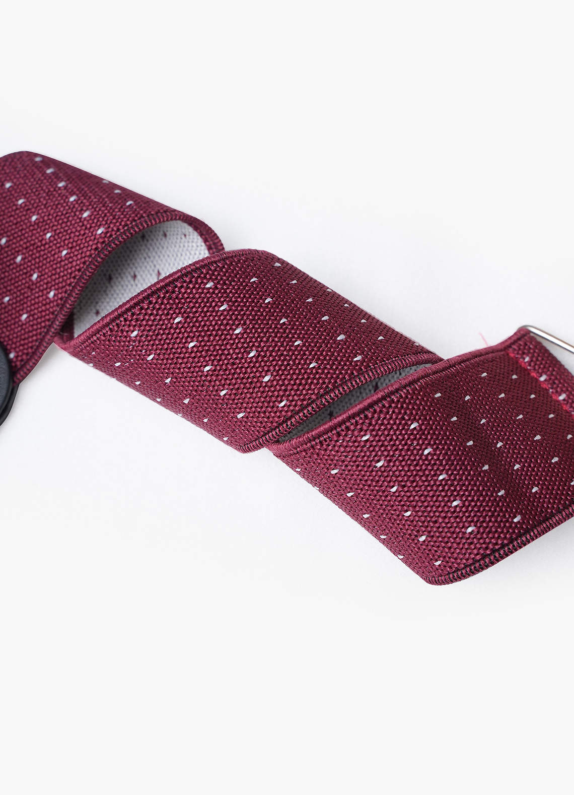 Dotted Three-Clip Suspenders