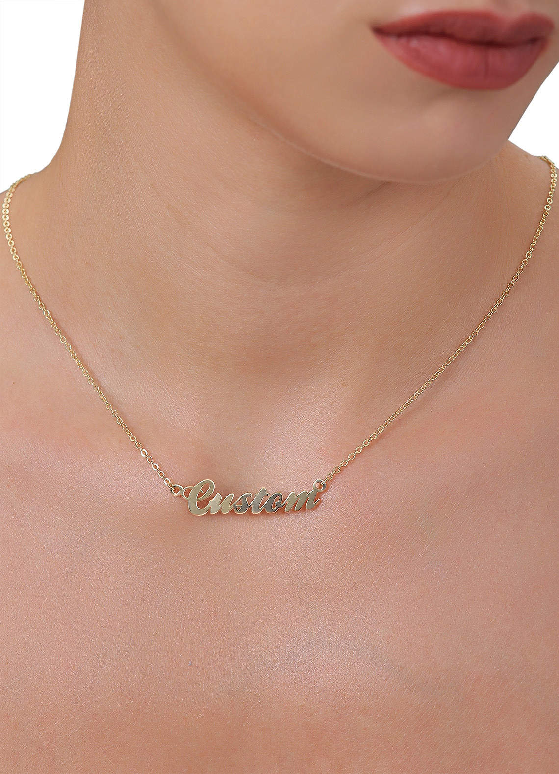 front Personalized Name Necklace