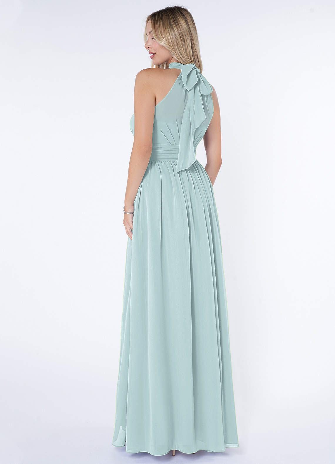 azazie iman bridesmaid dress Azazie A-Line Halter Neck Floor-Length Chiffon Bridesmaid Dresses