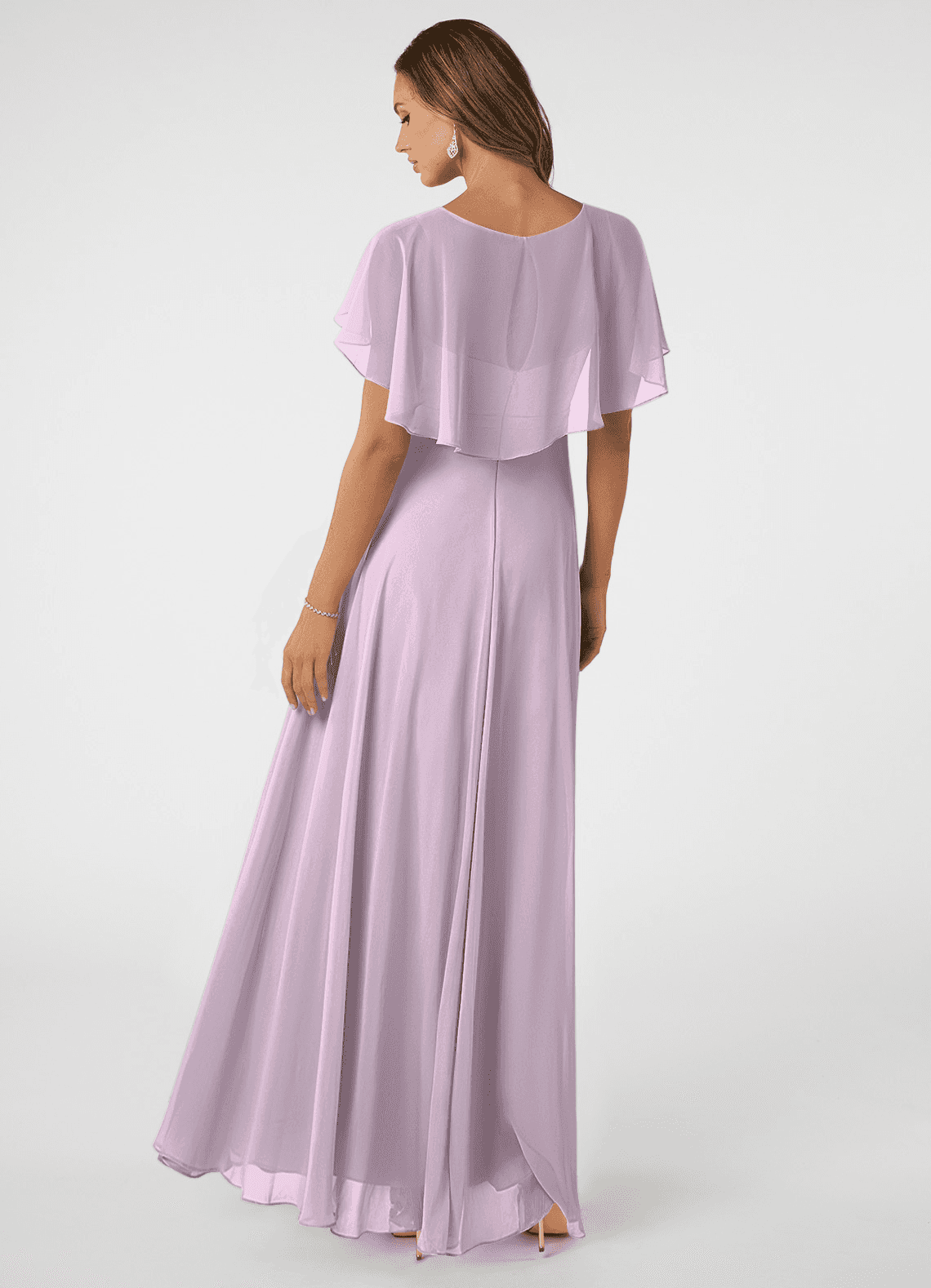 frost colored bridesmaid dresses Azazie Alia