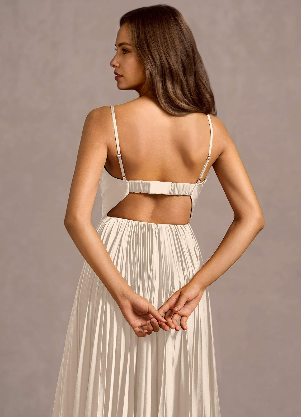 slim fit dress slacks Adult Kaia Drop Waist Dress & Bodysuit – Petite Stitchery main image 1