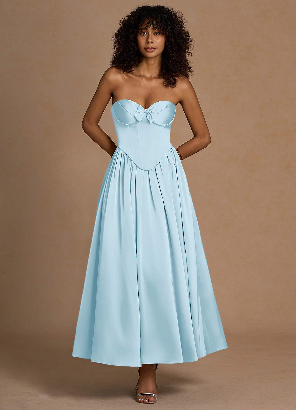 Eloise Sky Blue Maxi Dress image1