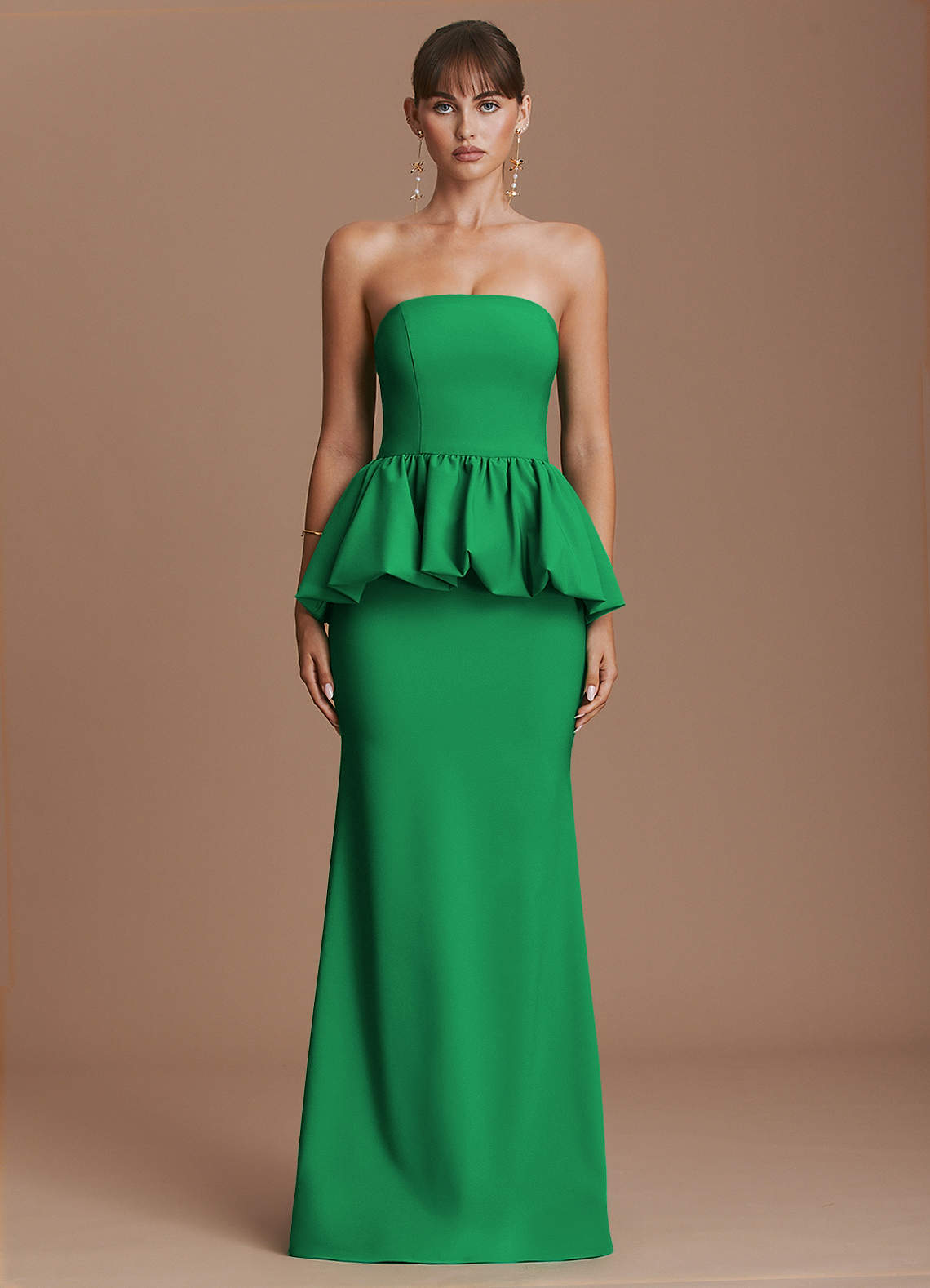 shamrock bridesmaid dress Azazie Plus Size Maxi Dresses Mermaid Formal Black Tie Dresses Strapless Green Women's Knit Crochet Maxi Charming New Arrival Pink Slit Fashion Prom Dress with beading Size:17.. XL 36-37 Sleeve and a box clutch