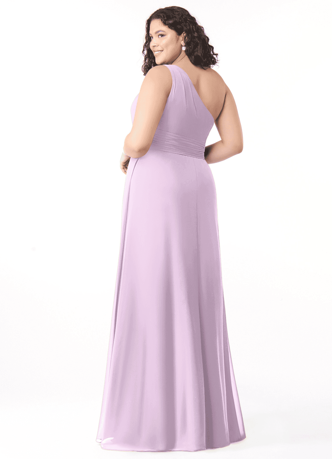 Azazie Dallas Frosted Lilac Chiffon Bridesmaid Dresses | Azazie