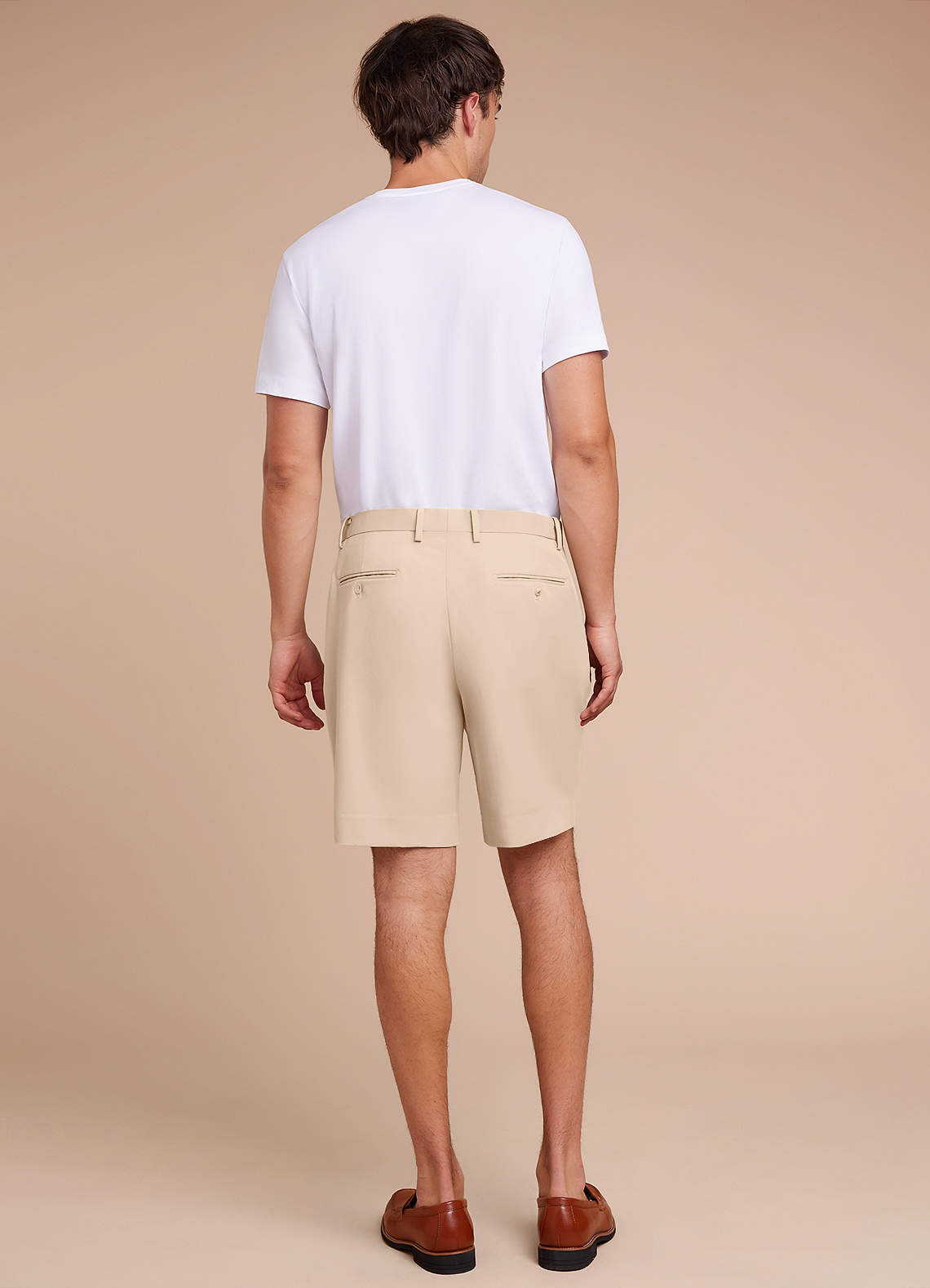front Owen Lightweight Tailored Dress Shorts
