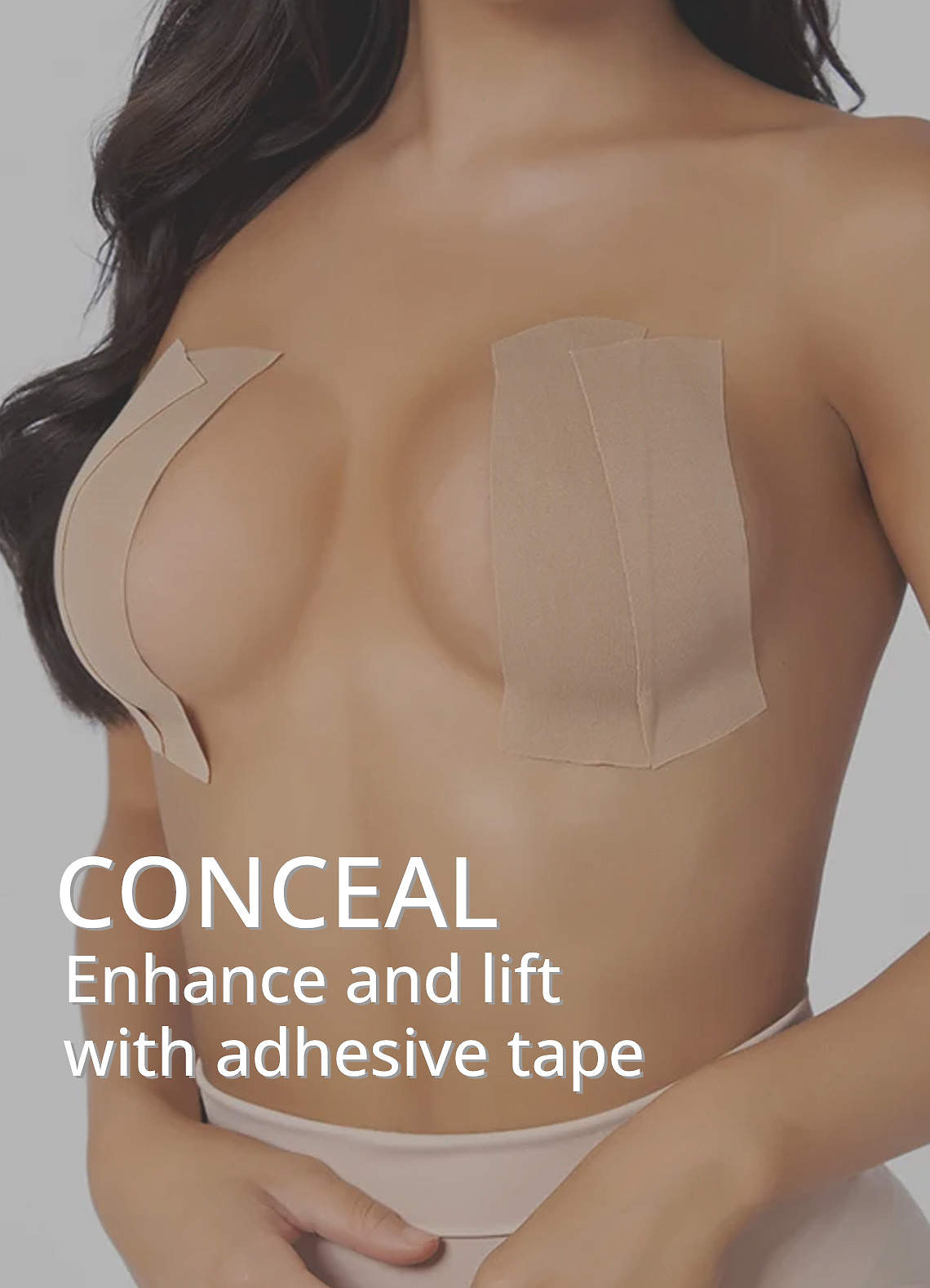 front Adhesive Breast Tape