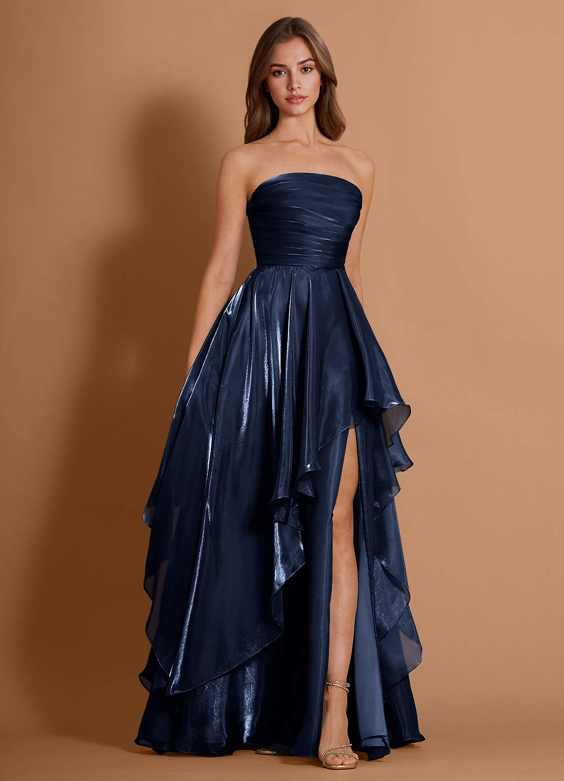 Celindra Navy Maxi Dress Ready to Ship | Azazie