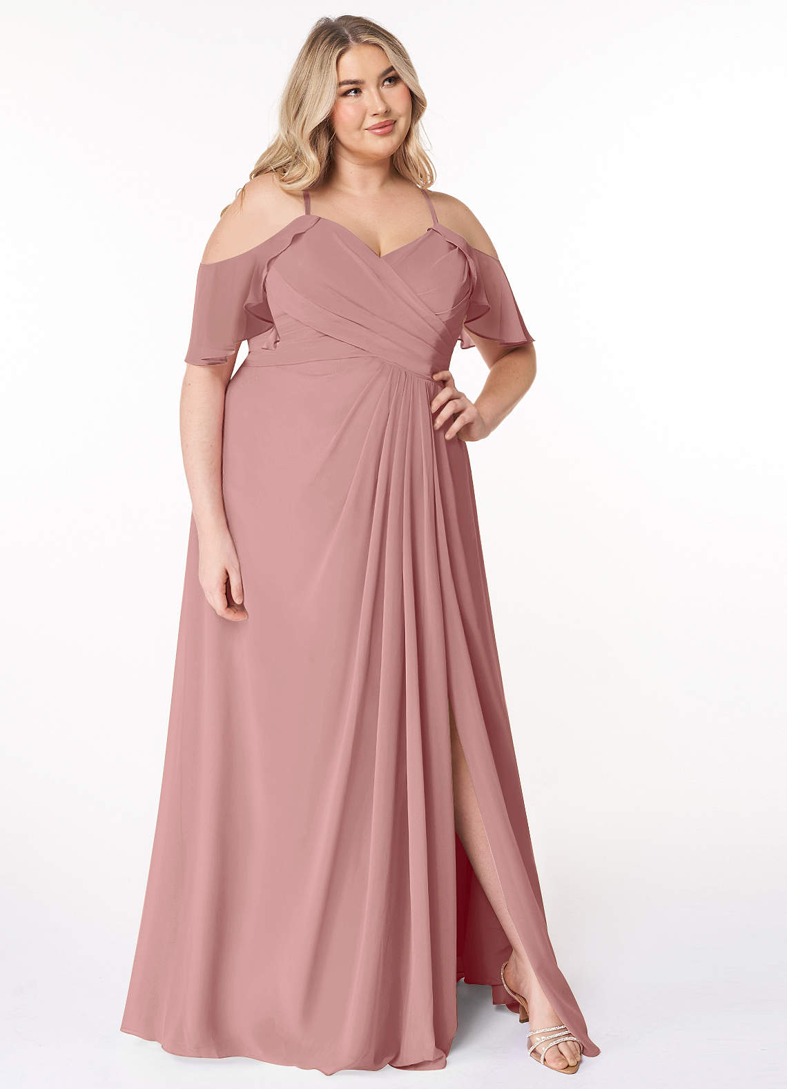 dusty rose plus size bridesmaid dresses Plus Size Dusty Rose Bridesmaid Dresses