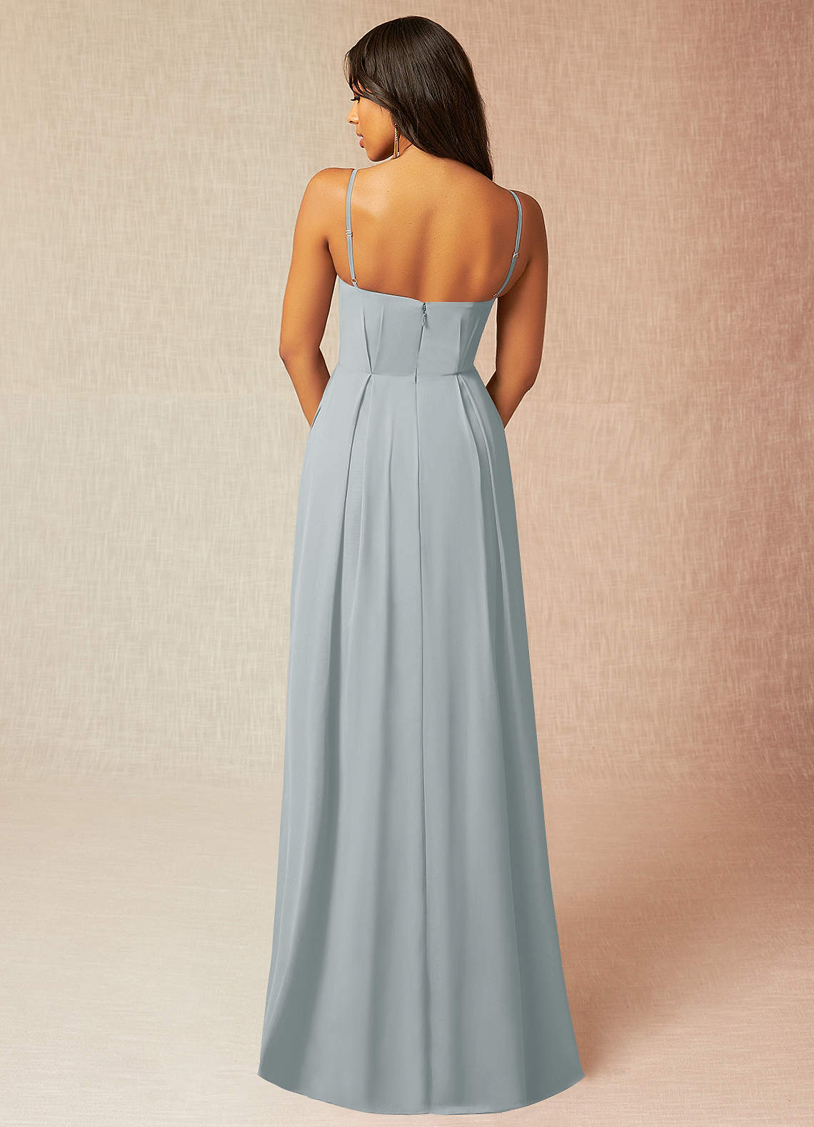 Azazie Kyedae Dolphin Grey Bridesmaid Dresses | Azazie