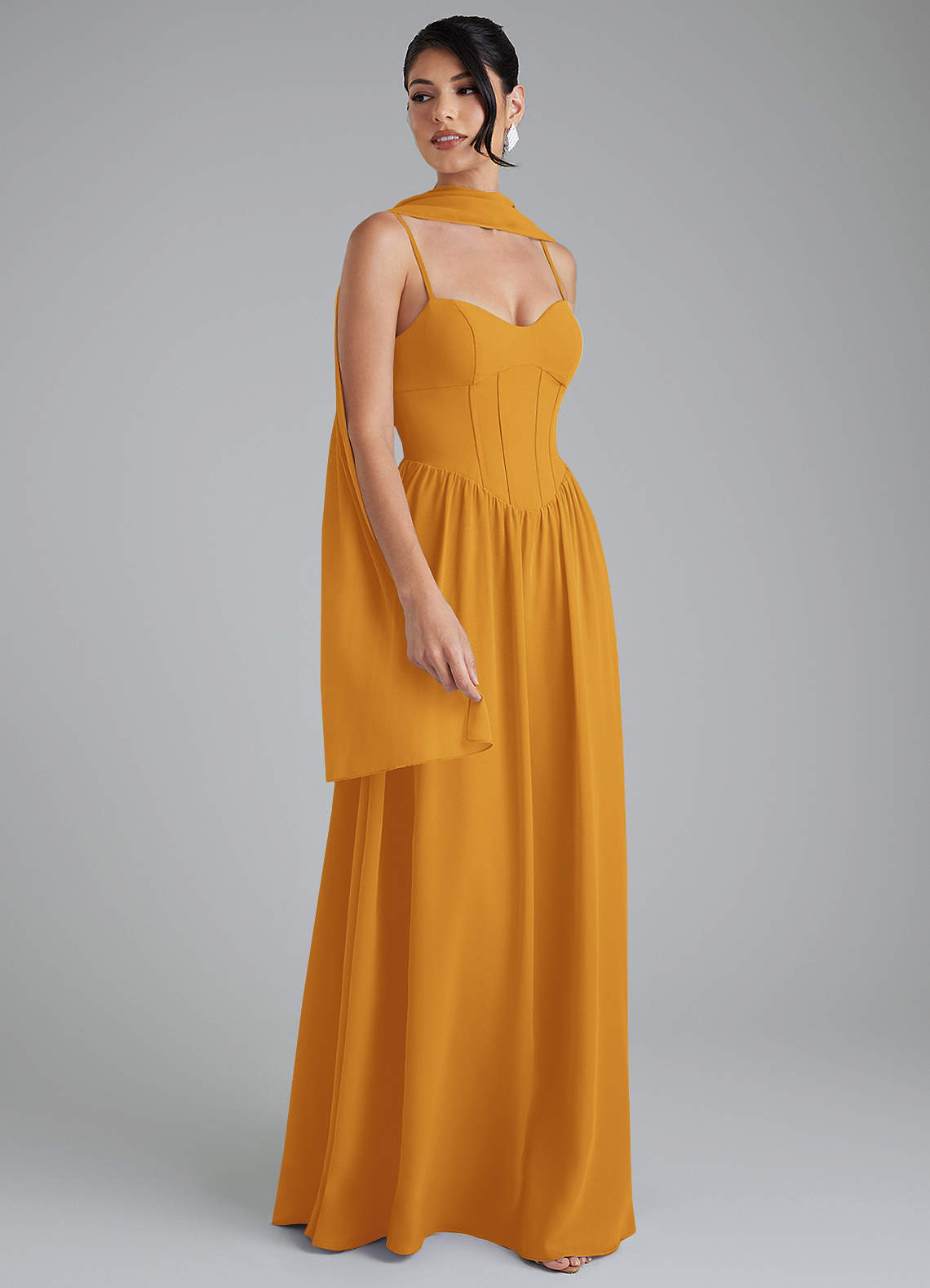 butterscotch bridesmaid dresses Chiffon Square Neck Short Sleeve Dress Bridal and Formal Stretch knitted fabric Kennedy Blue Athena Platinum Bridesmaid