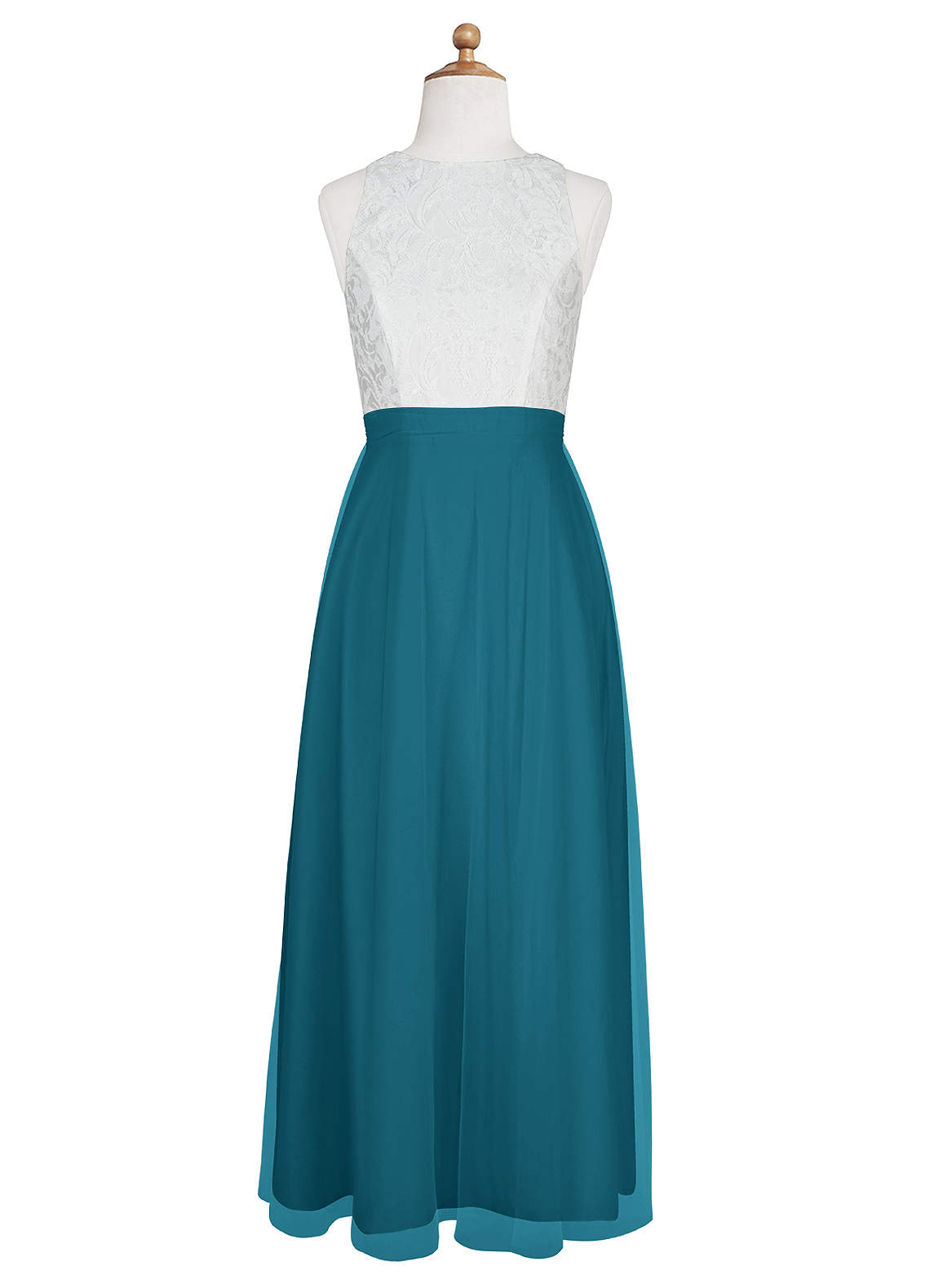 turquoise and white bridesmaid dresses Light Blue Boho Bridesmaid Dresses Long for Rustic Wedding Maid of Honor  Dresses main image 0