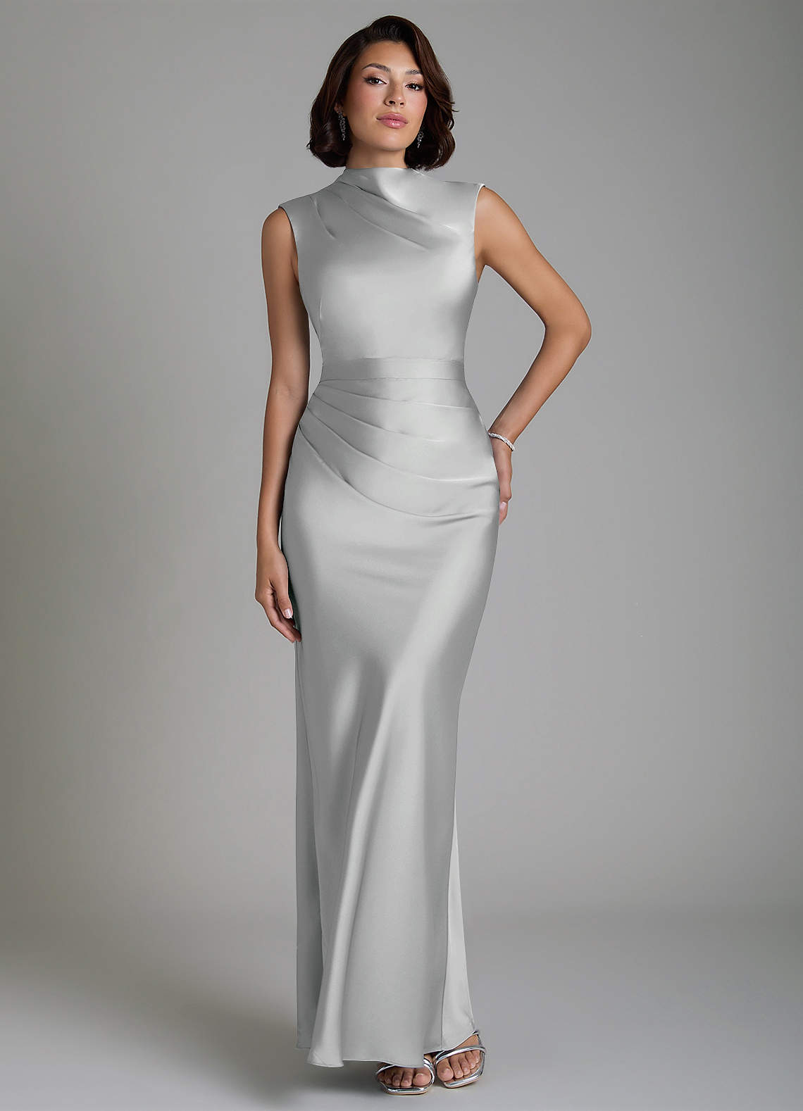 azazie silver bridesmaid dress Lumia and removable pleated off SCH007593_LIL_S Rue 21 Black Dress Size:US 11.5-12 / UK 11