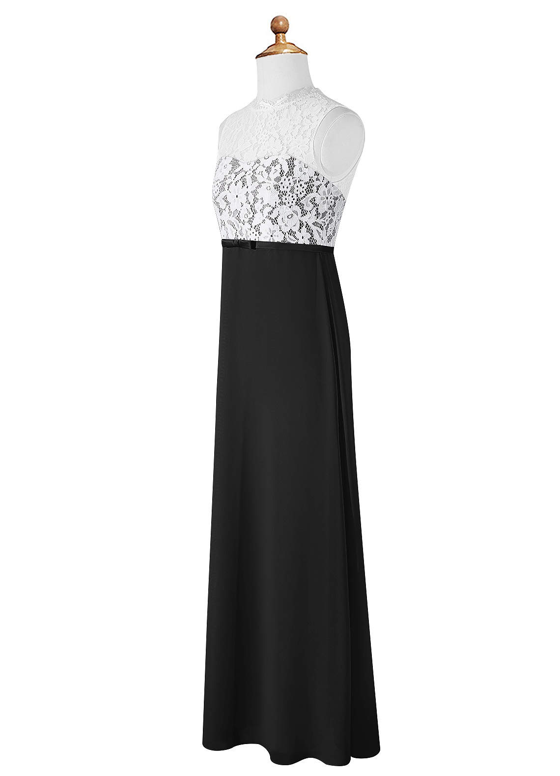 Azazie A-Line/Princess Sweetheart Floor-Length Chiffon Junior Bridesmaid Dresses