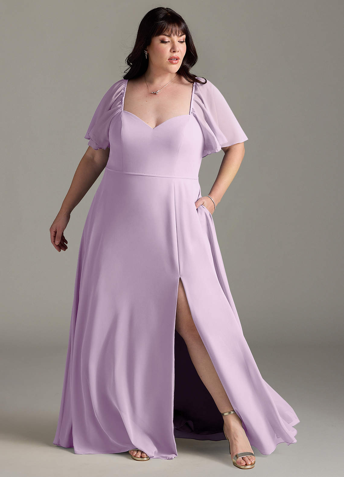 lilac and pink bridesmaid dresses Pale Lilac Multiway Bridesmaid Dress - Handmade Infinity Gown