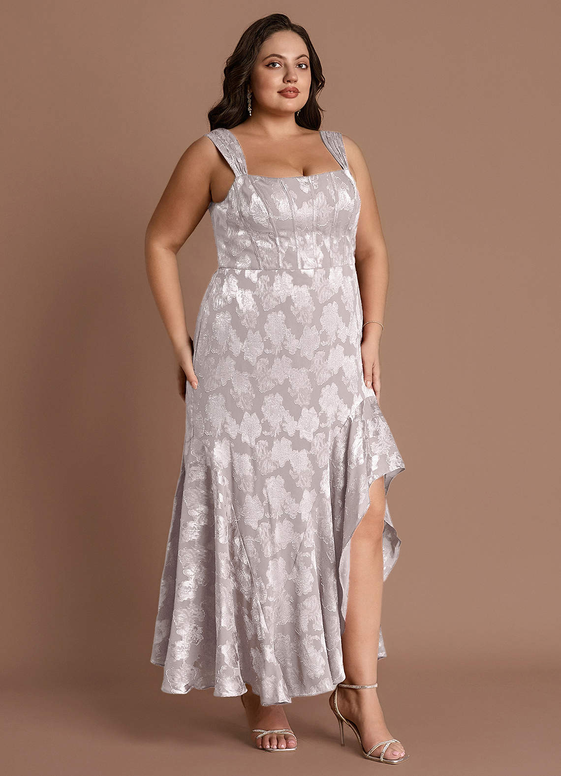 Saskia Cream Maxi Dress image1