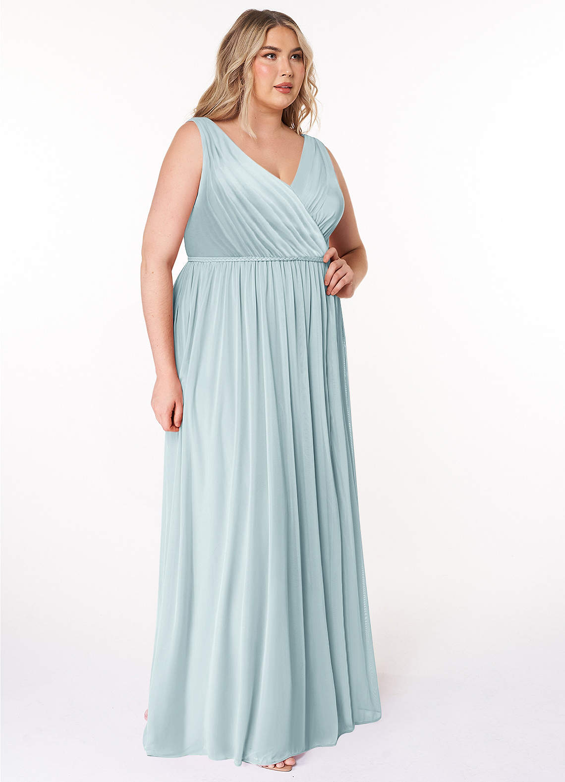 azazie mesh dress Azazie Jesaphine