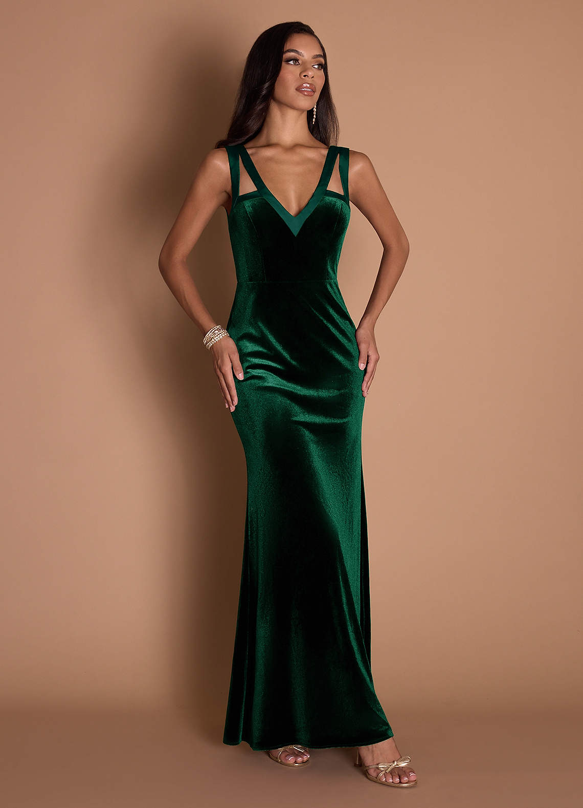 vestido Maxi Caçador Verde Tania image1