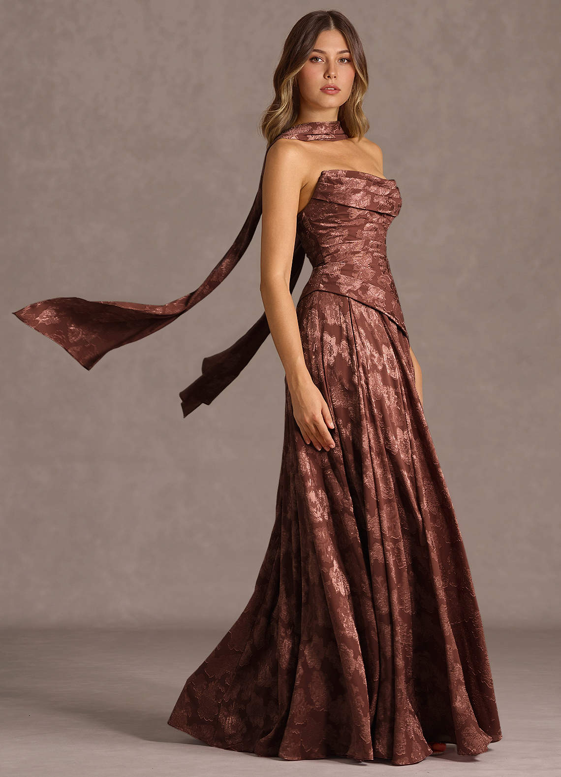 Vestido Mocha Coco Maxi Gabriela image4