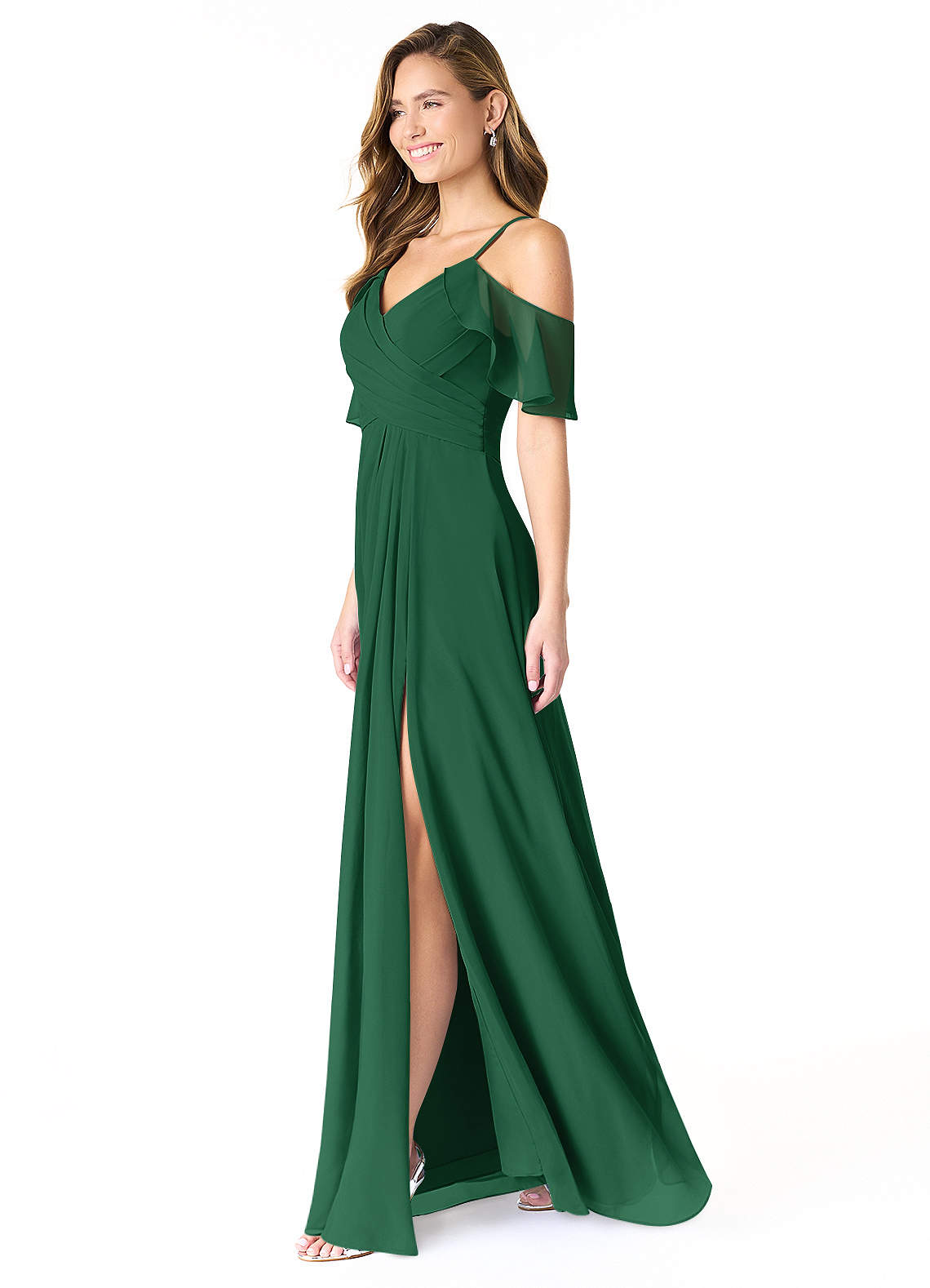 Dakota Strapless Pleated Dress
