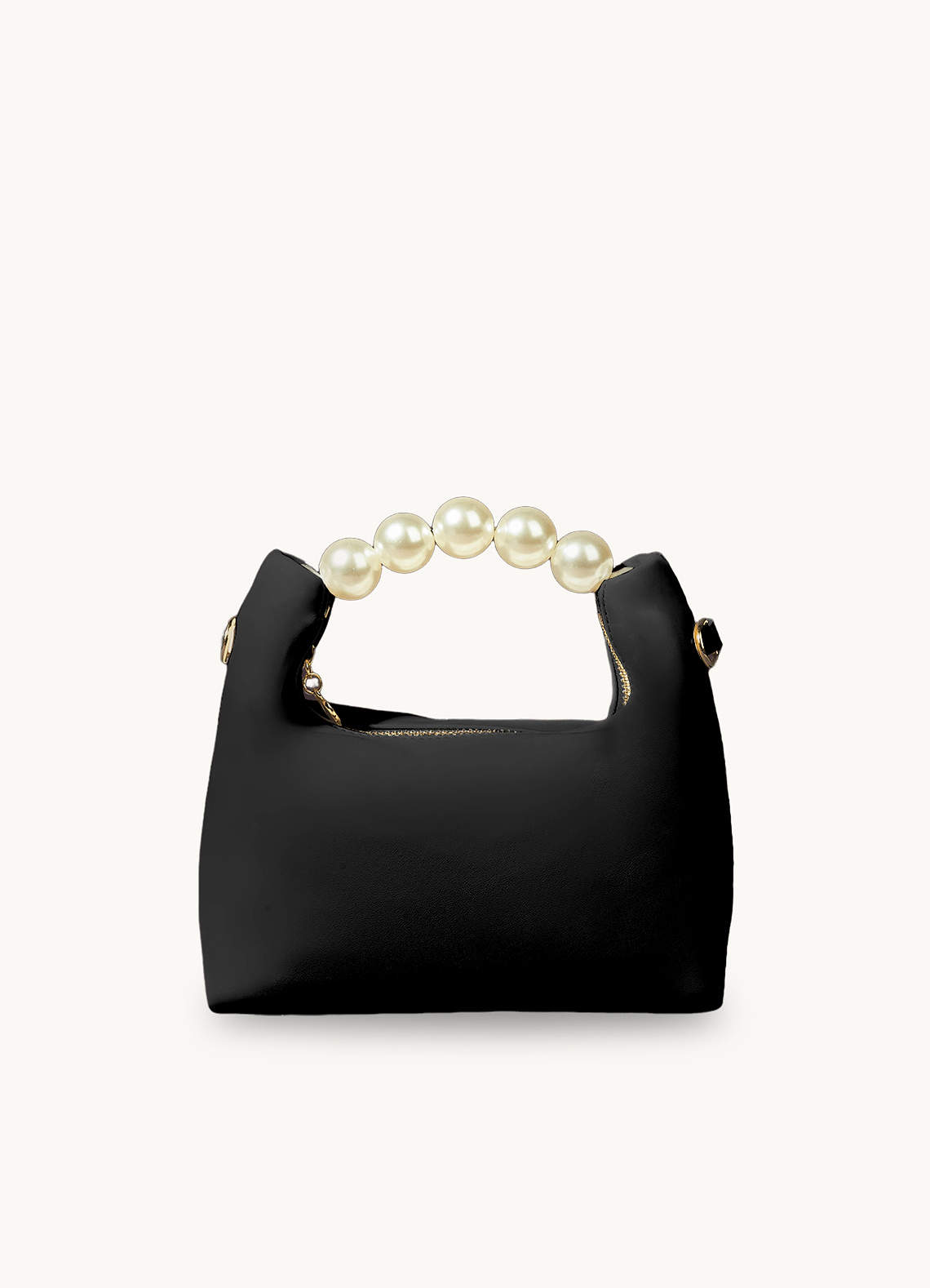 front White Pearl Handbag