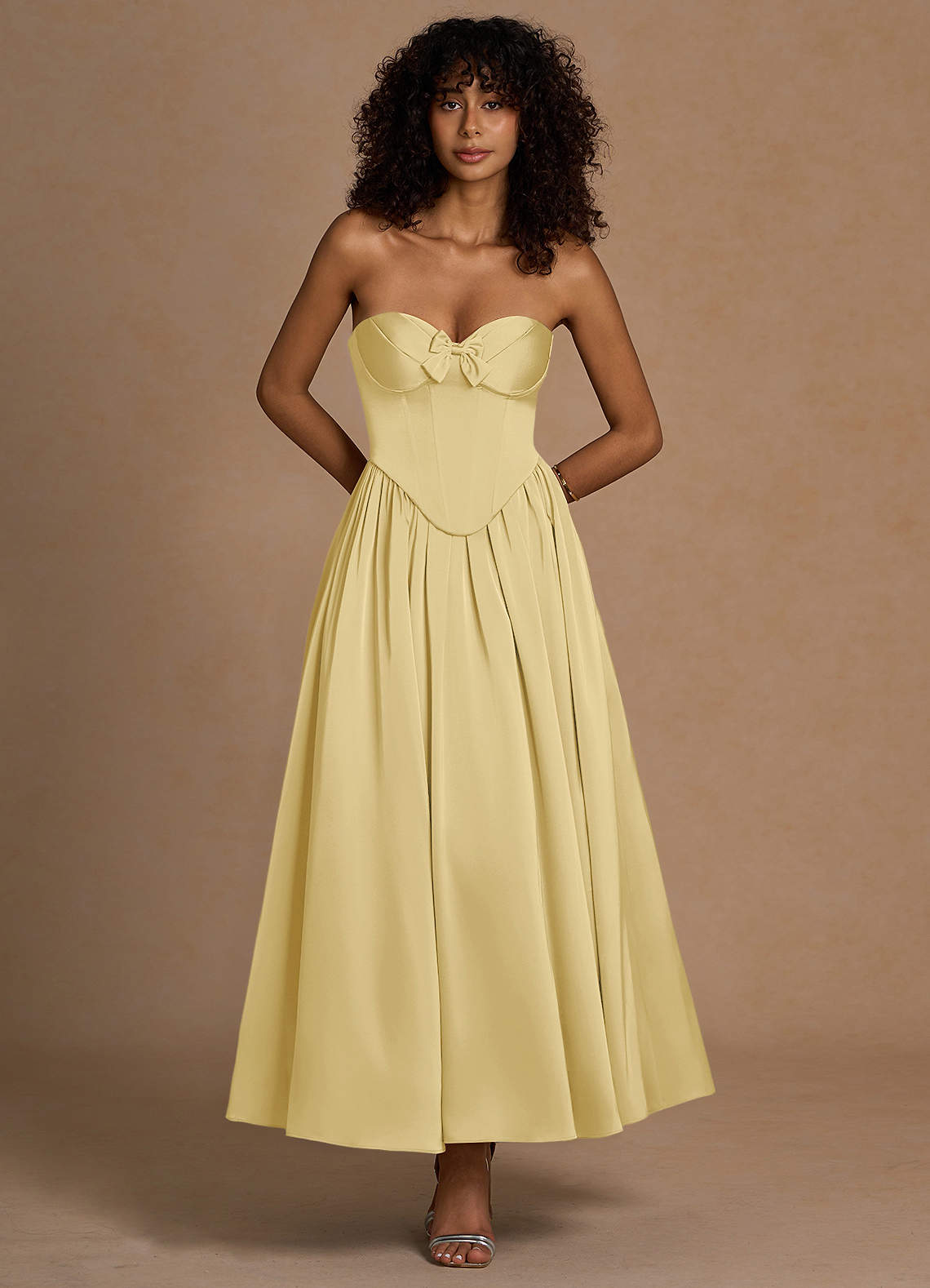 Eloise Lemon Sorbet Maxi Dress image1