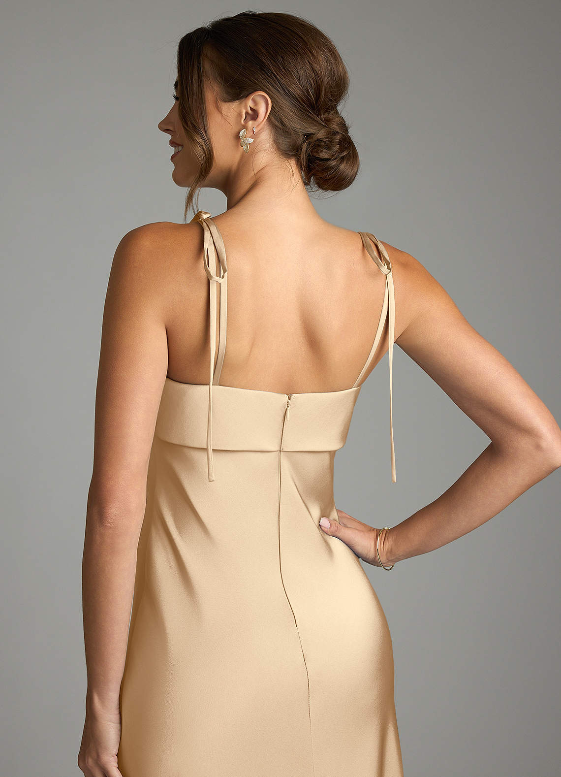 slip bridesmaid dresses Grace Loves Lace Classic Slip Dusk