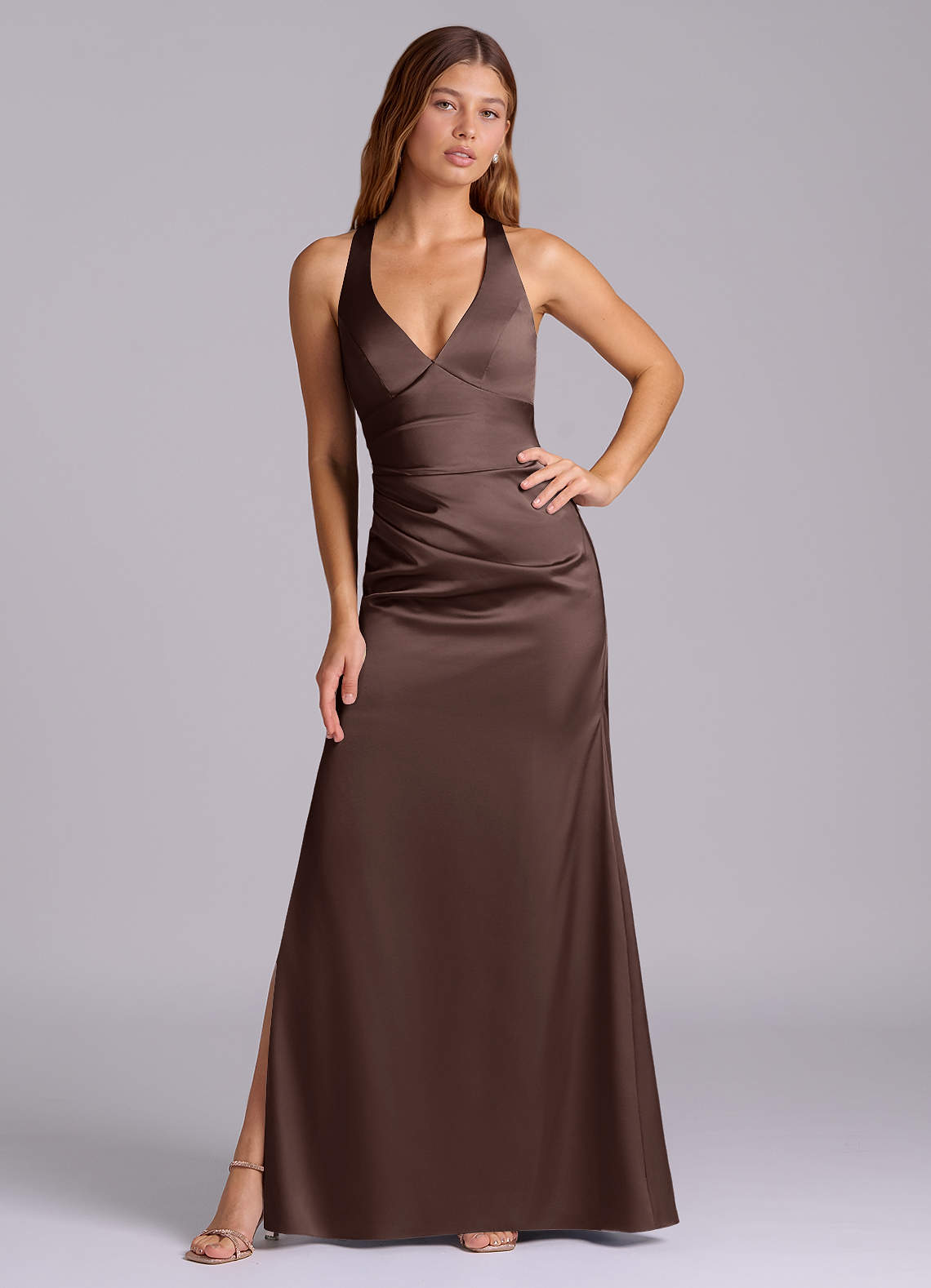 Azazie Amelie Ganache Bridesmaid Dresses | Azazie CA