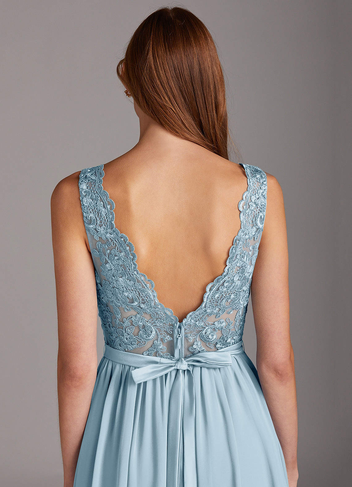 princess polly baby blue dress Slate Blue Bridesmaid Dresses main image 0