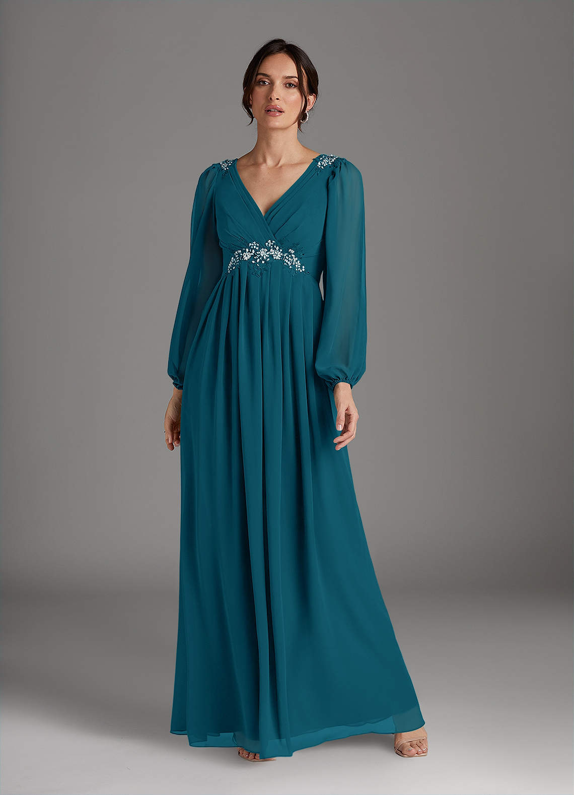 gypsy blue dress Azazie Gypsy