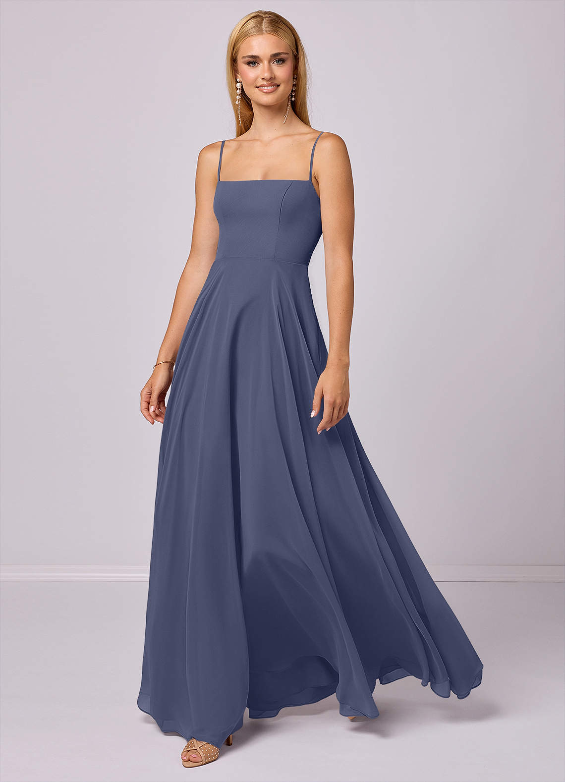 Barbie ♥ Azazie Bridesmaid Dresses Stormy A-Line Chiffon Dress image1