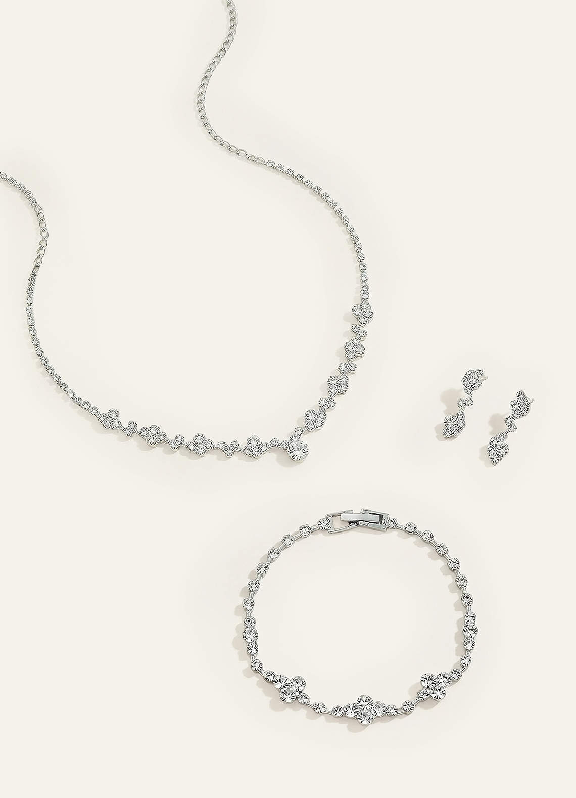 Crystal Vine Jewelry Set, image size:1140x1578