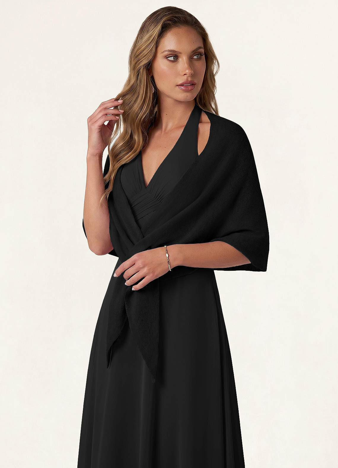 front Azazie Kashmir-pashmina-kääre