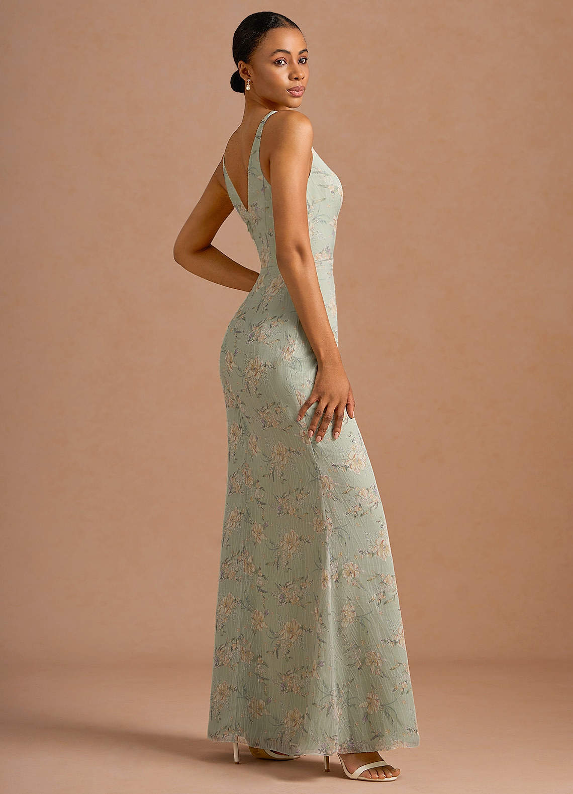 Aveline Mint Multi Maxi Dress image1