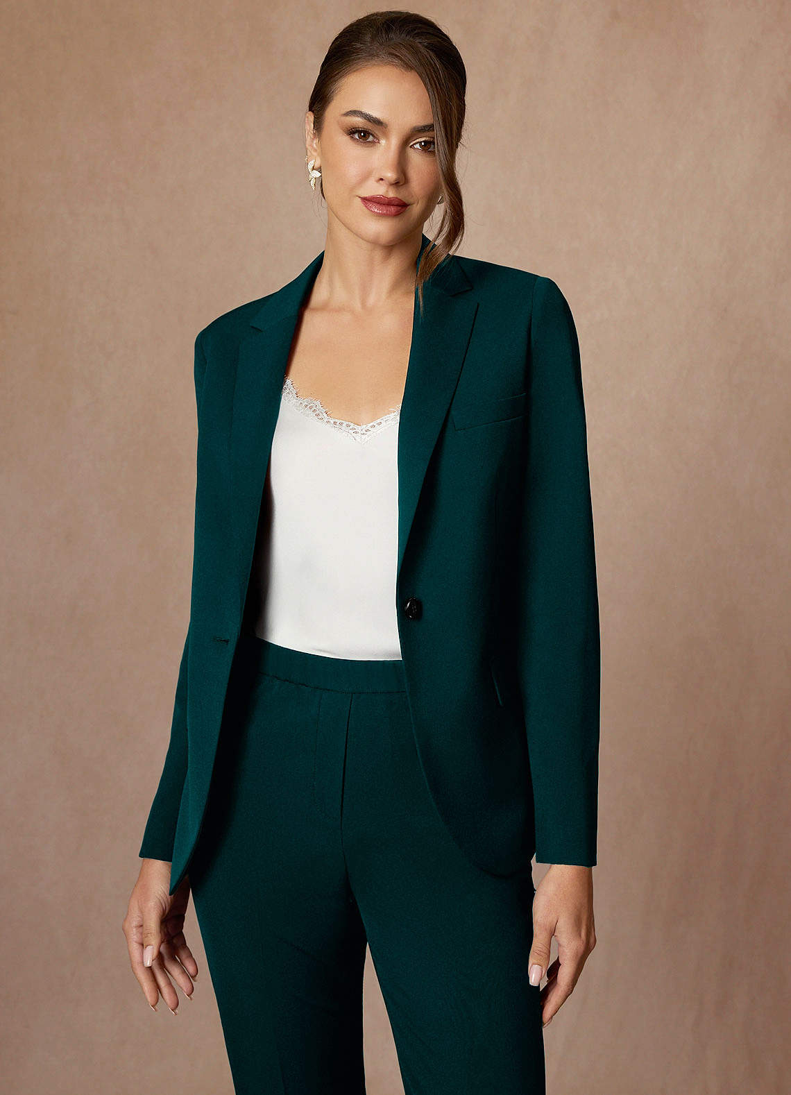 front Kennedy Pine Refined Weave  Performance Blazer