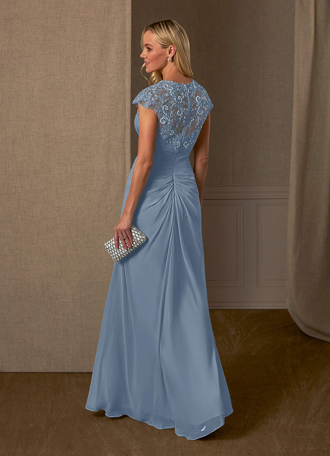 Mother of the Bride Dresses in Periwinkle