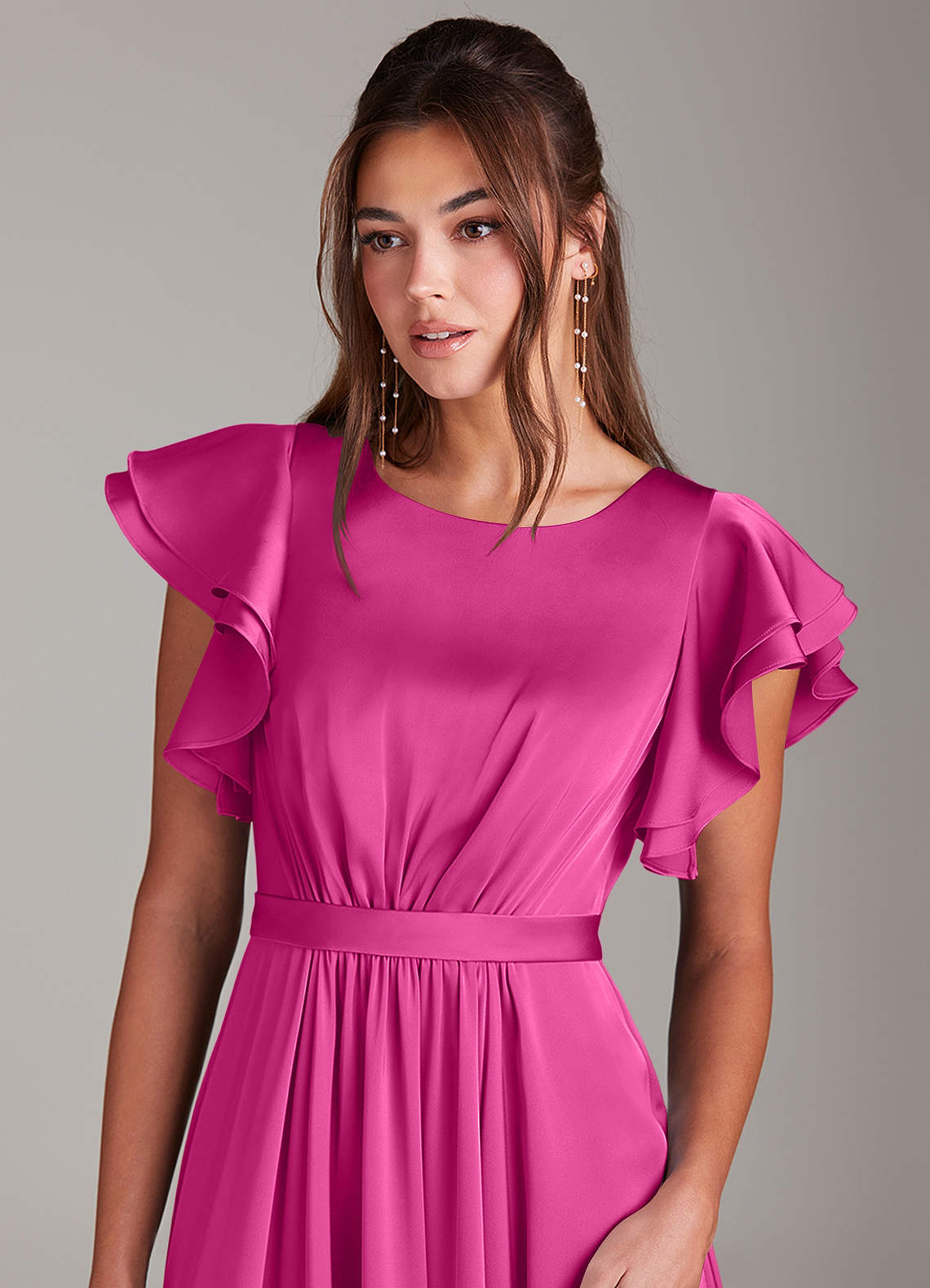 azazie modest bridesmaid dresses Azazie Daphne