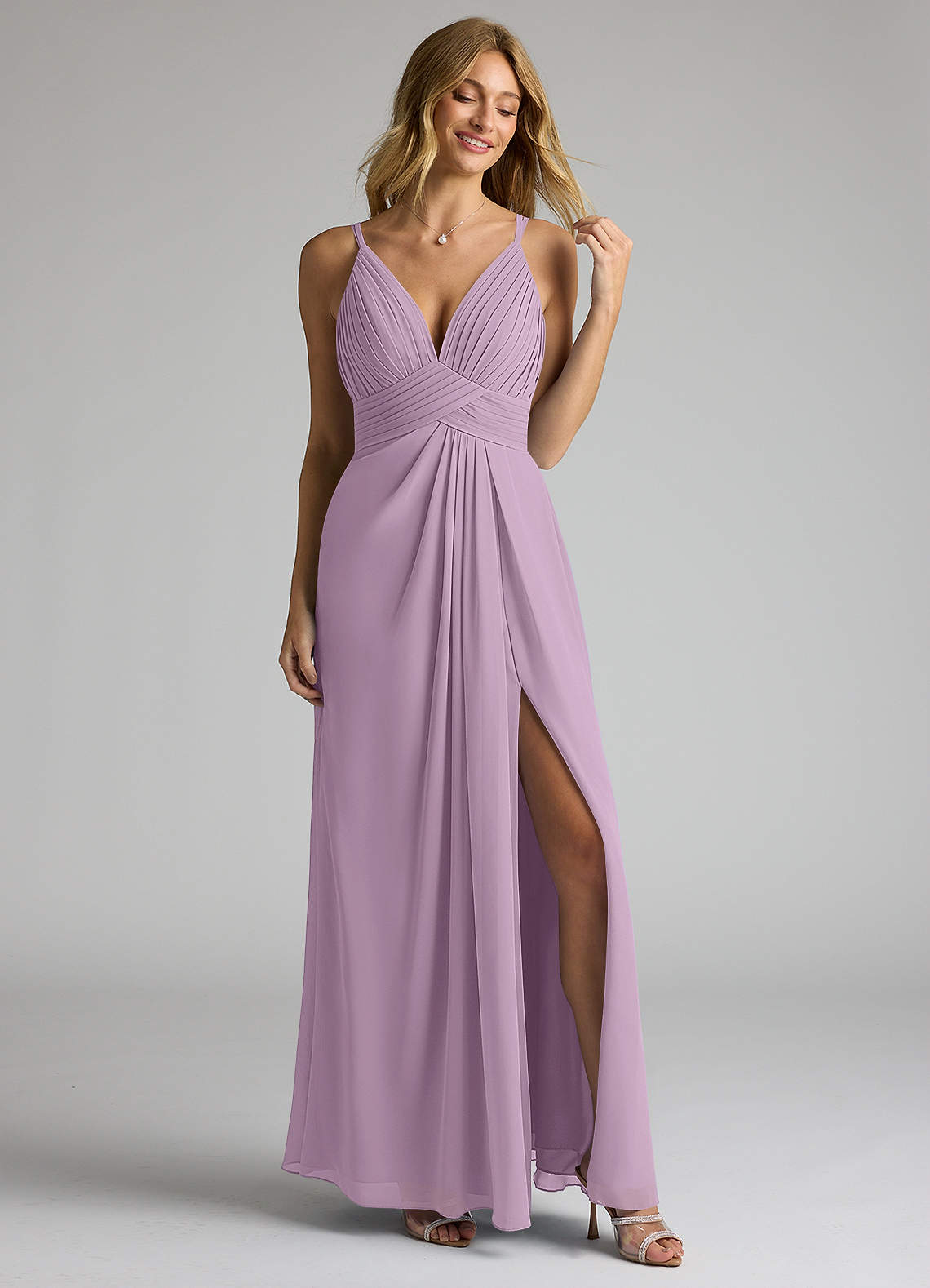 Azazie Maren Allure Wisteria Bridesmaid Dresses Azazie
