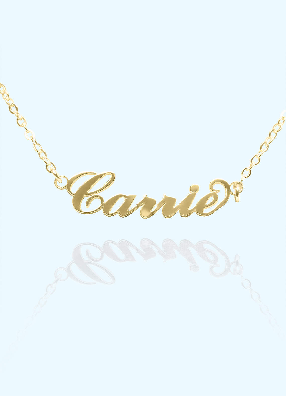 front Personalized Name Necklace