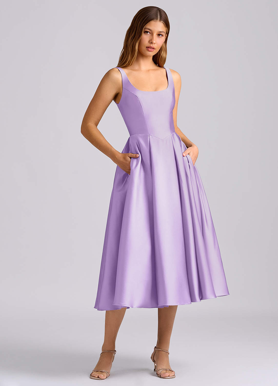 hot pink one shoulder cocktail dress Rachel Allan 40124 Prom Dress - Hot Pink