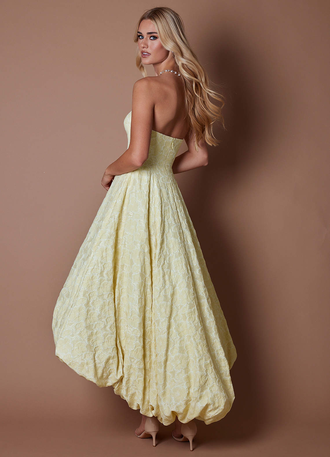 chinese dress ladies Joanna Satin Maxi Dress