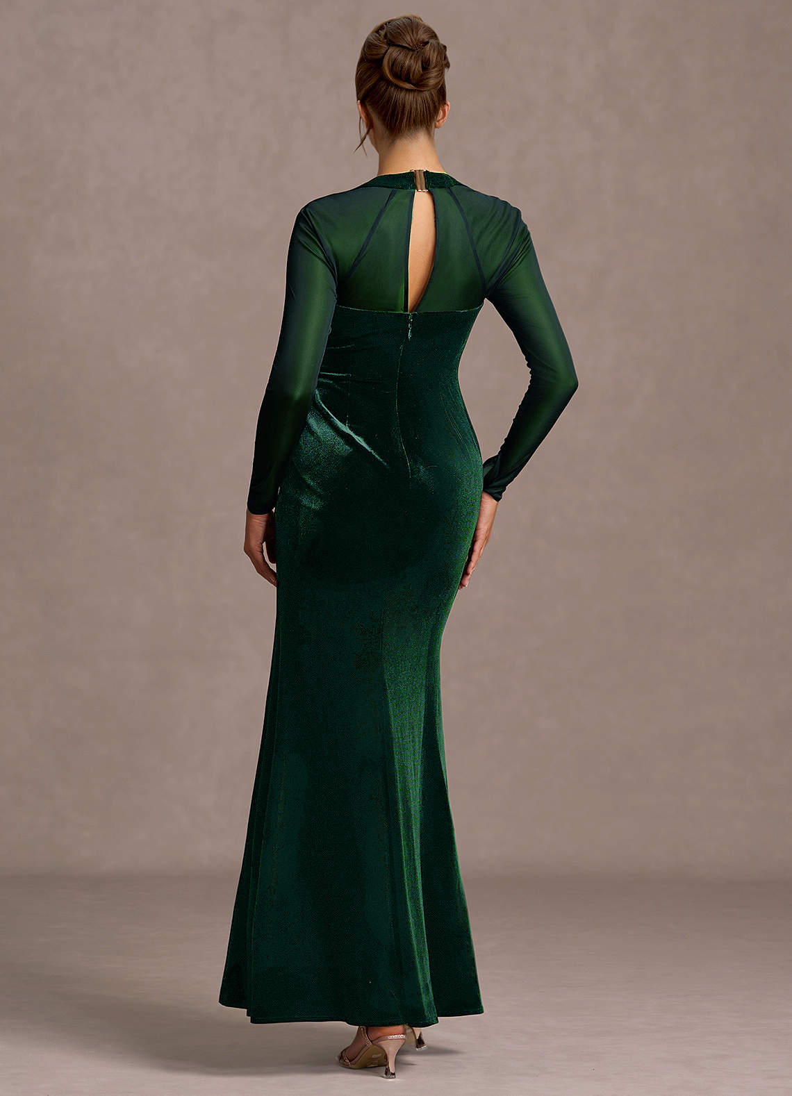 antonia maxi dress - hunter green Dark Romance Lace Tiered Maxi Dress (Hunter Green)