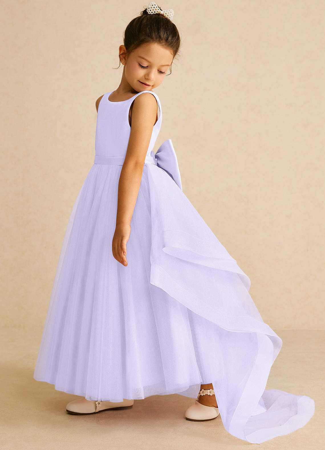 Azazie Pumpkin Lilac A-Line Convertible Tulle Dress | Azazie Azazie Pumpkin Lilac A-Line Convertible Tulle Dress | Azazie