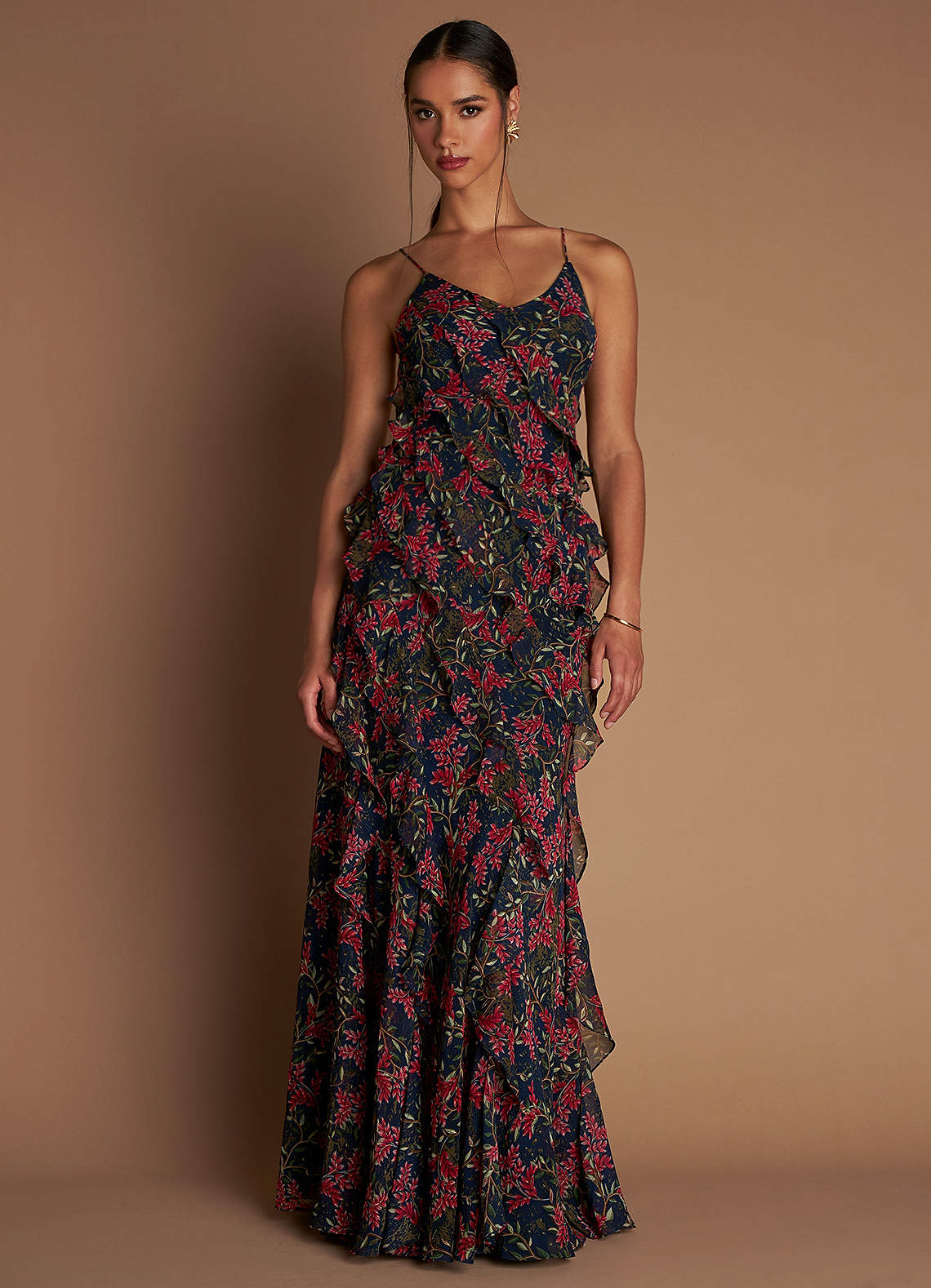 Azelia Navy Multi Maxi Dress image1