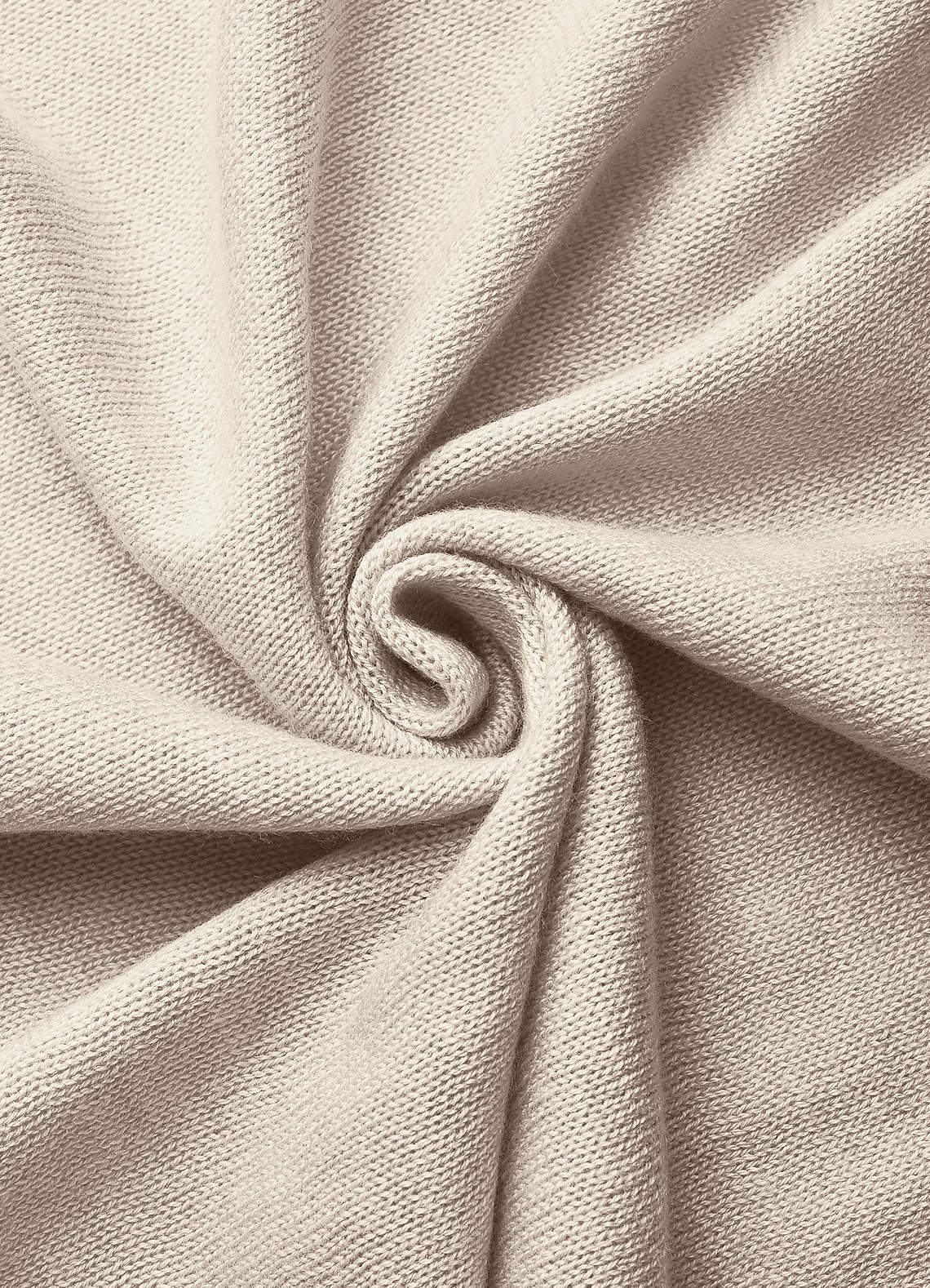 front Wool-Blend Fringe Hem Scarf & Shawl