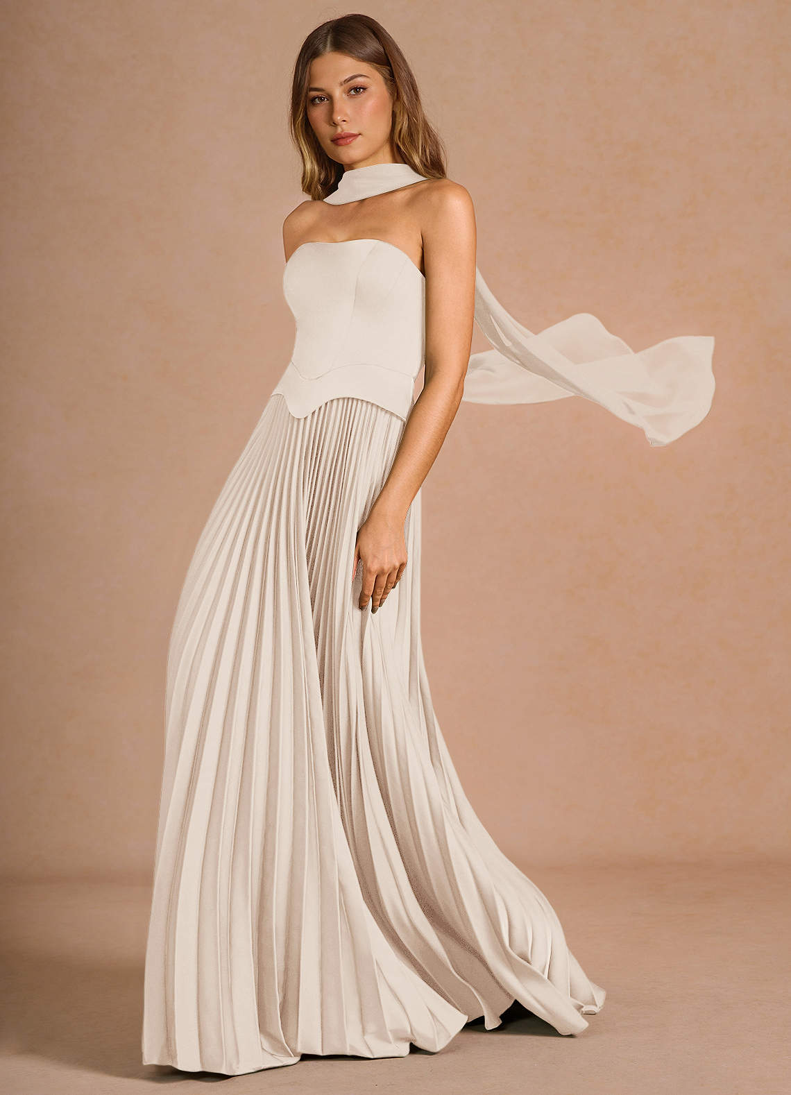 Robe Longue Crème Rylan image1